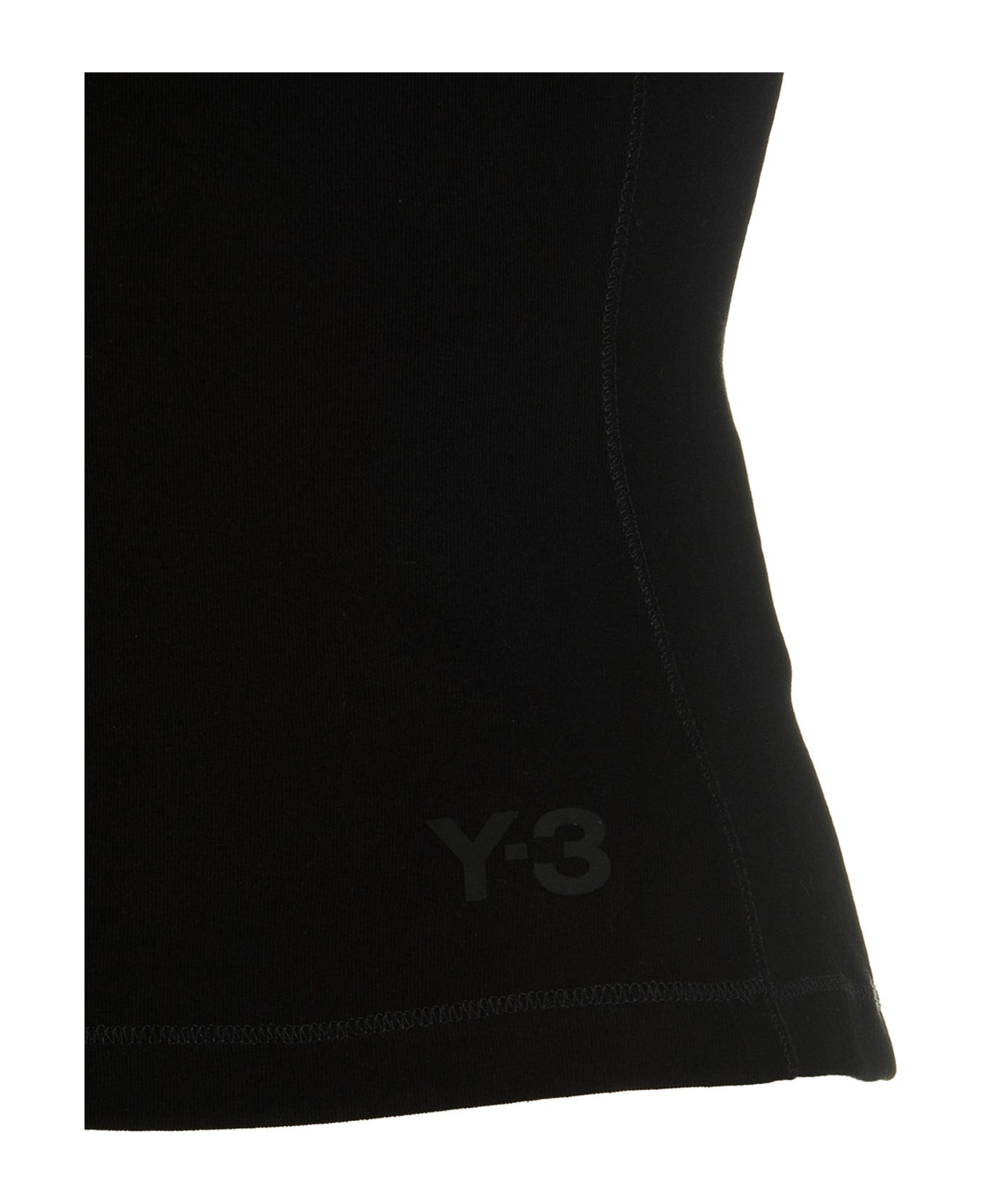Y-3 Logo T-shrit - Black   Tシャツ