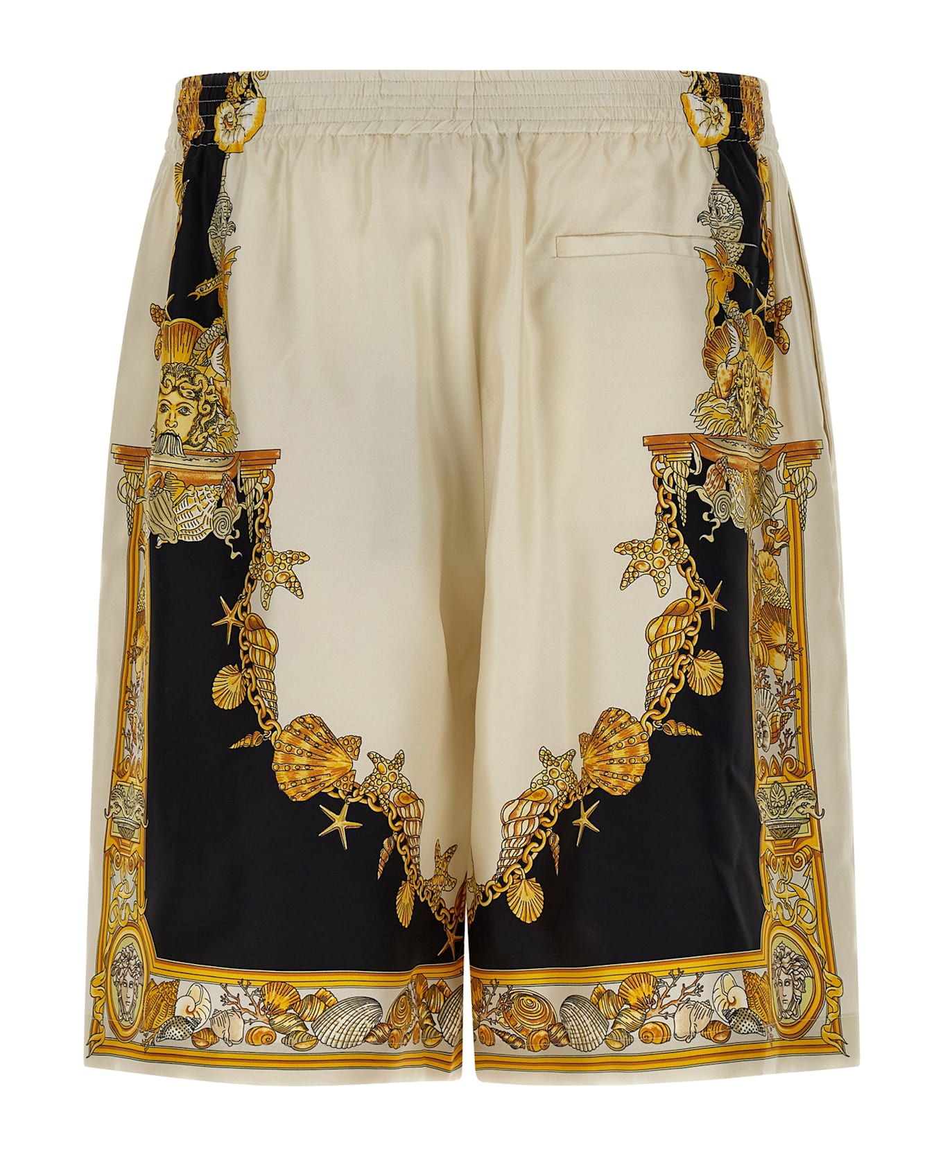 Versace 
coral Theatre
 Print Bermuda Shorts