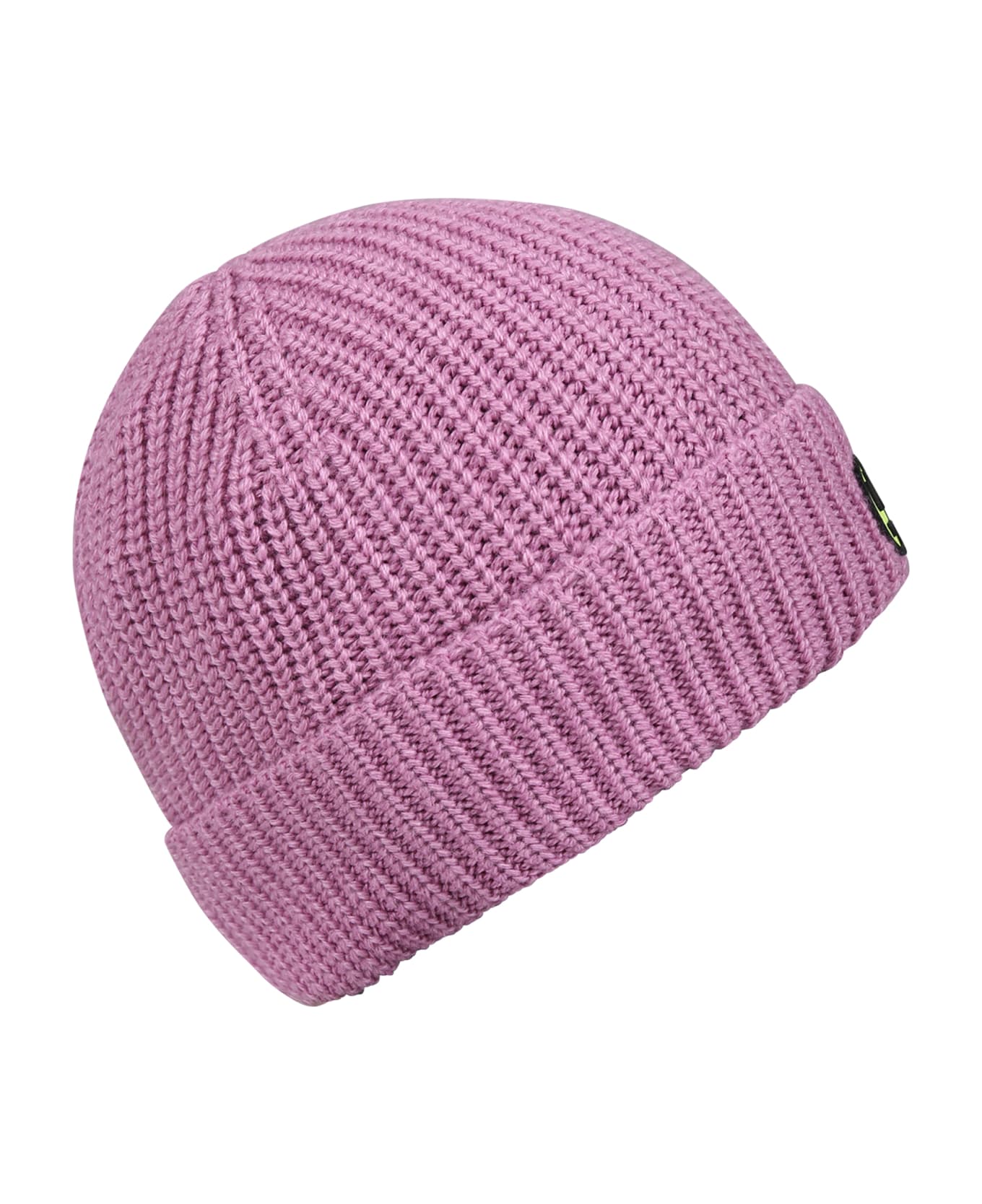 Barrow Pink Hat For Kids With Smiley - Pink Lavander