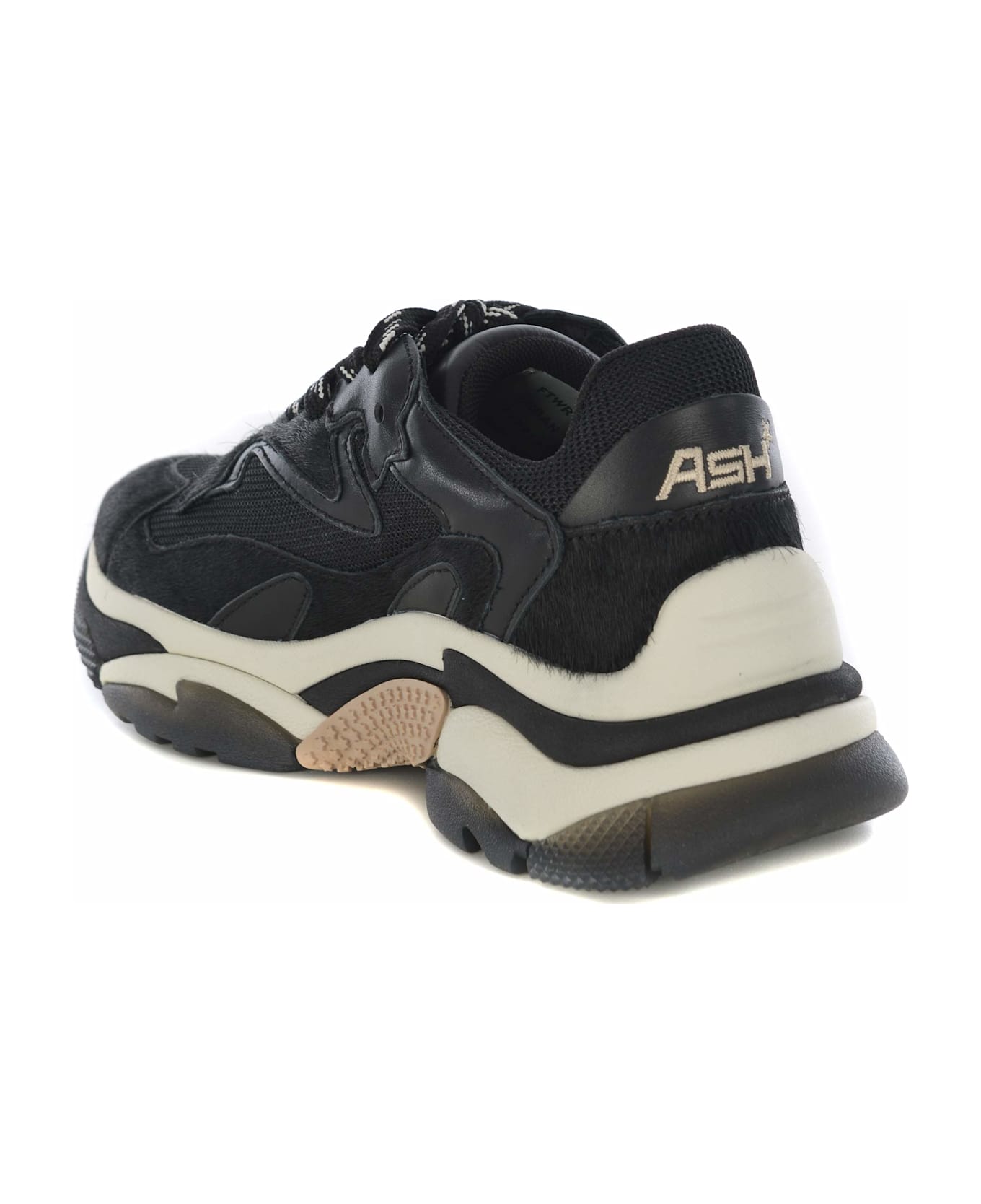 Ash Sneakers Ash "addict05" Made Of Leathert - Black