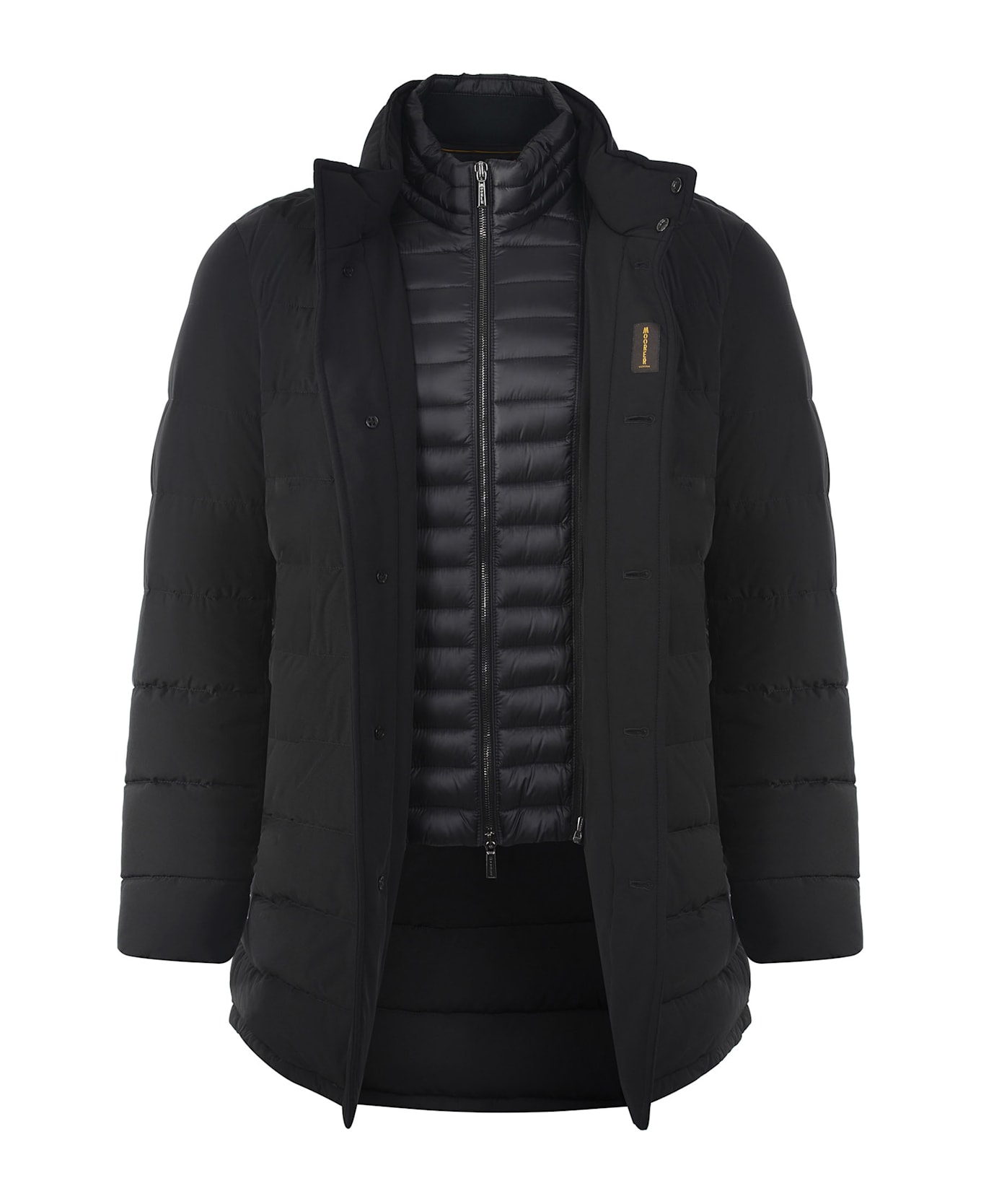 Moorer Down Jacket In Nylon. - Black