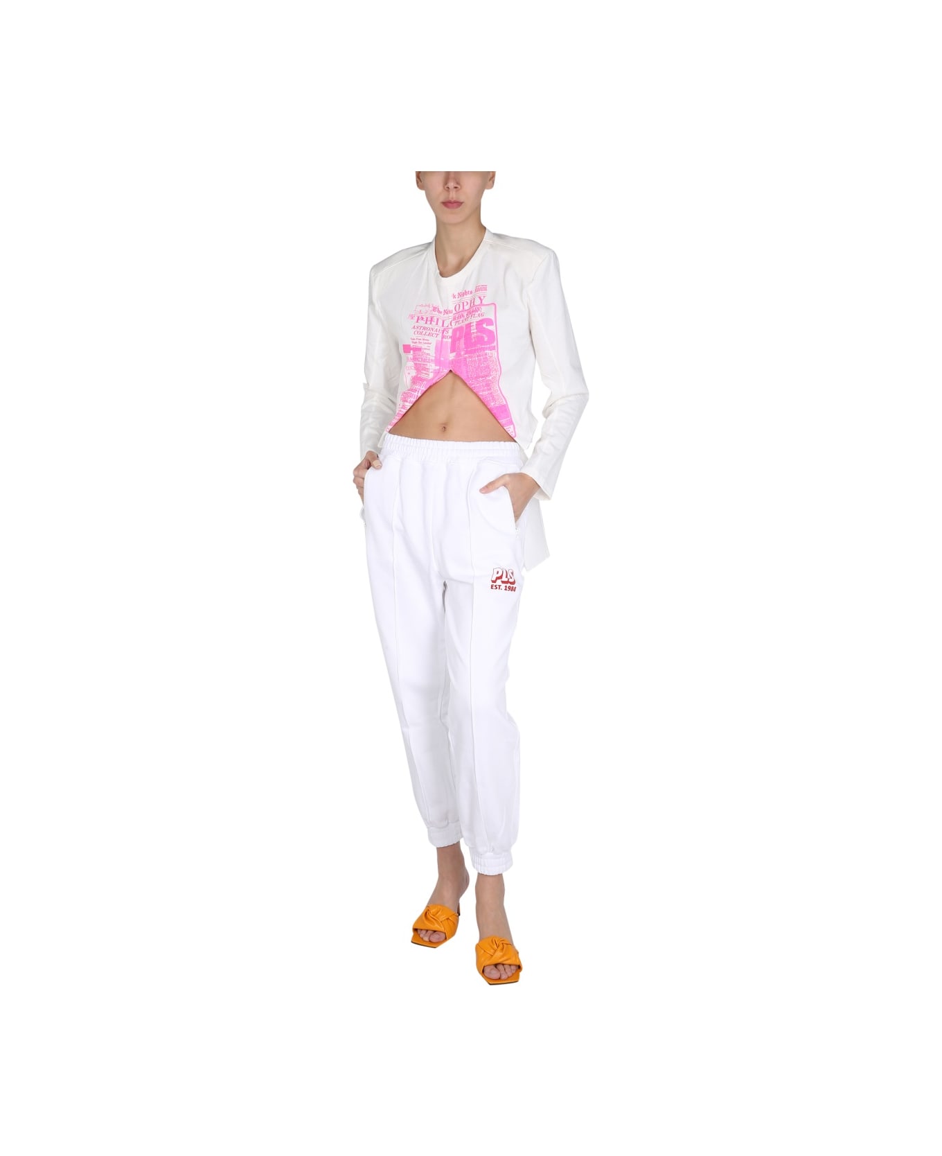 Philosophy di Lorenzo Serafini Jogging Logo Pants - WHITE