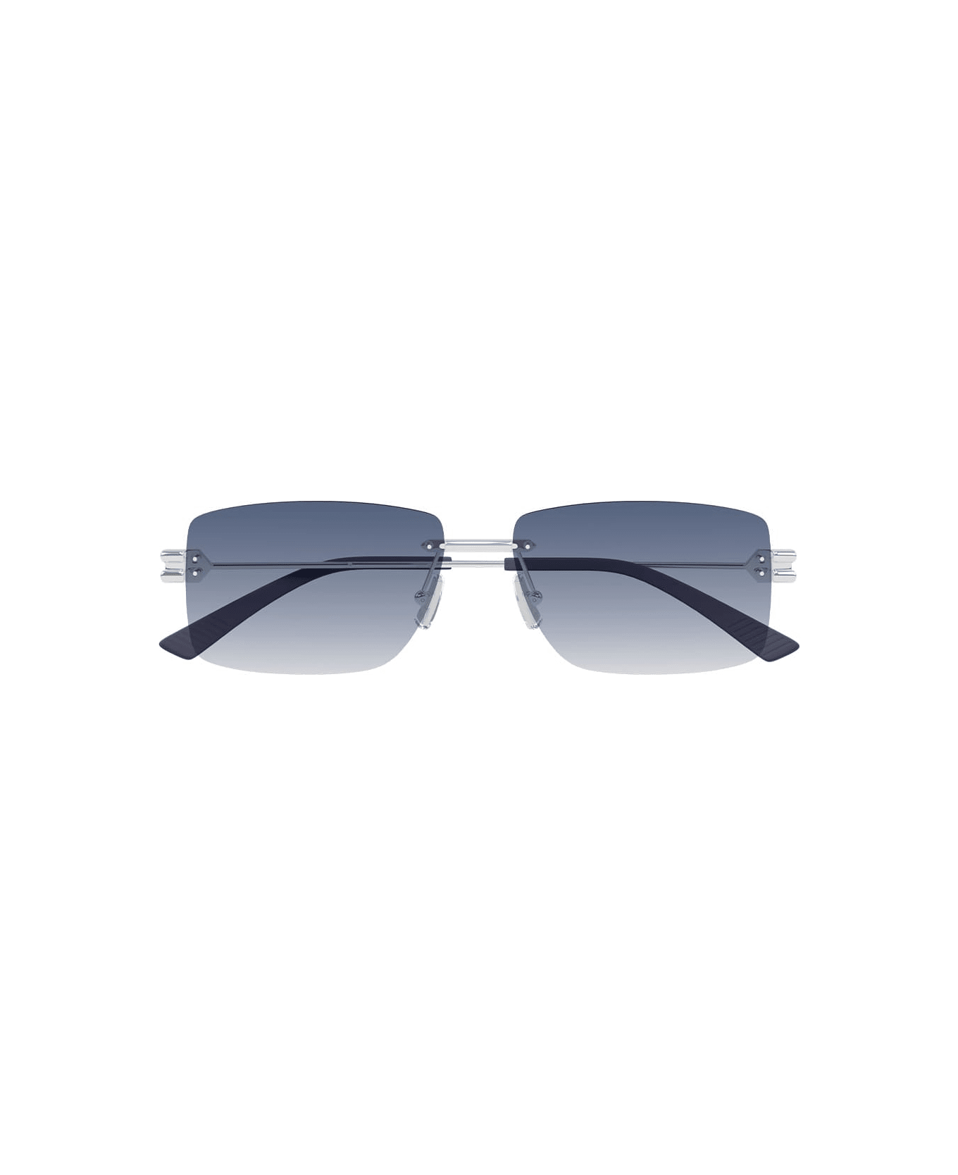 Bottega Veneta Eyewear Bv1126s-005 - Silver Sunglasses - Silver