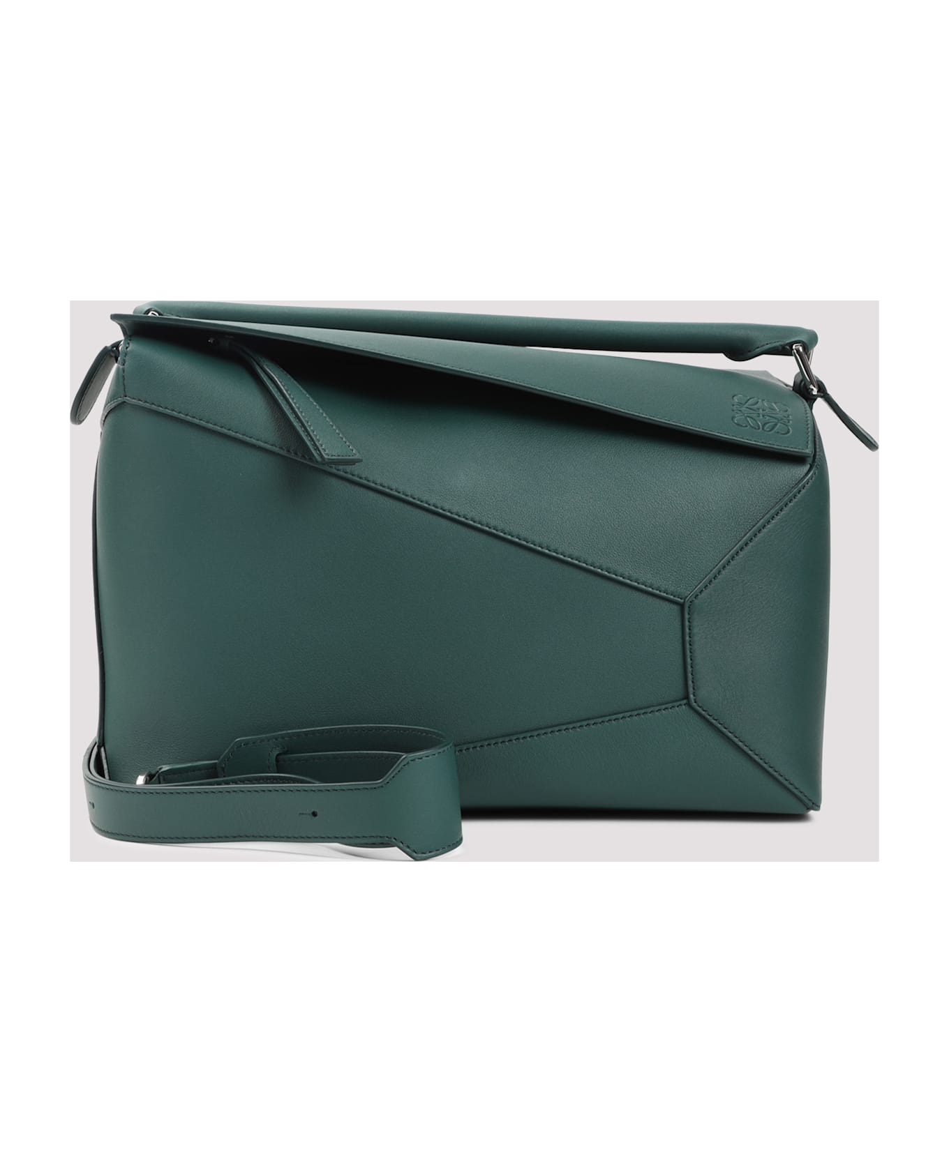 Loewe Puzzle Edge New Large Shoulder Bag - Evergreen