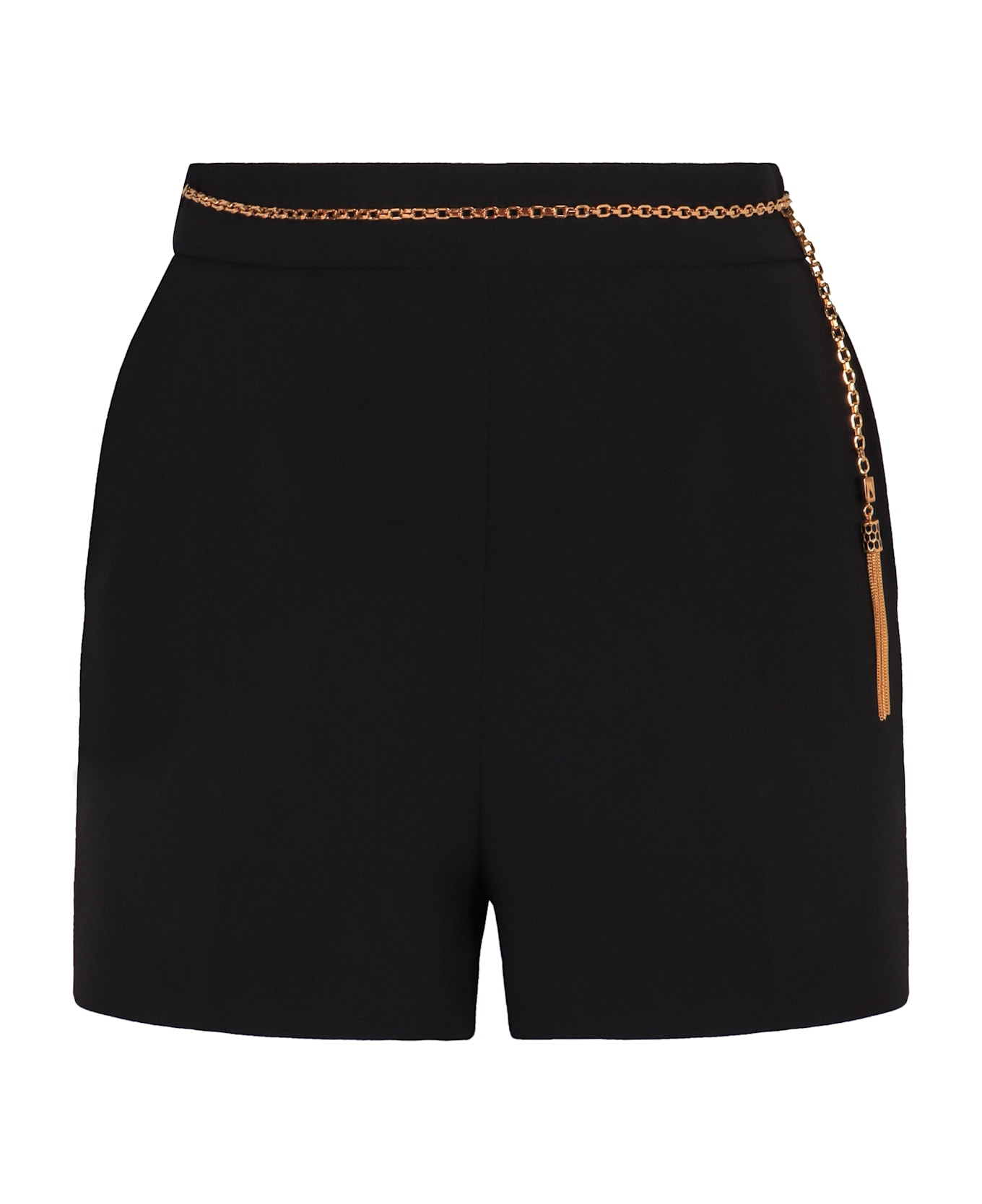 Elisabetta Franchi Lightweight Crêpe Shorts - black