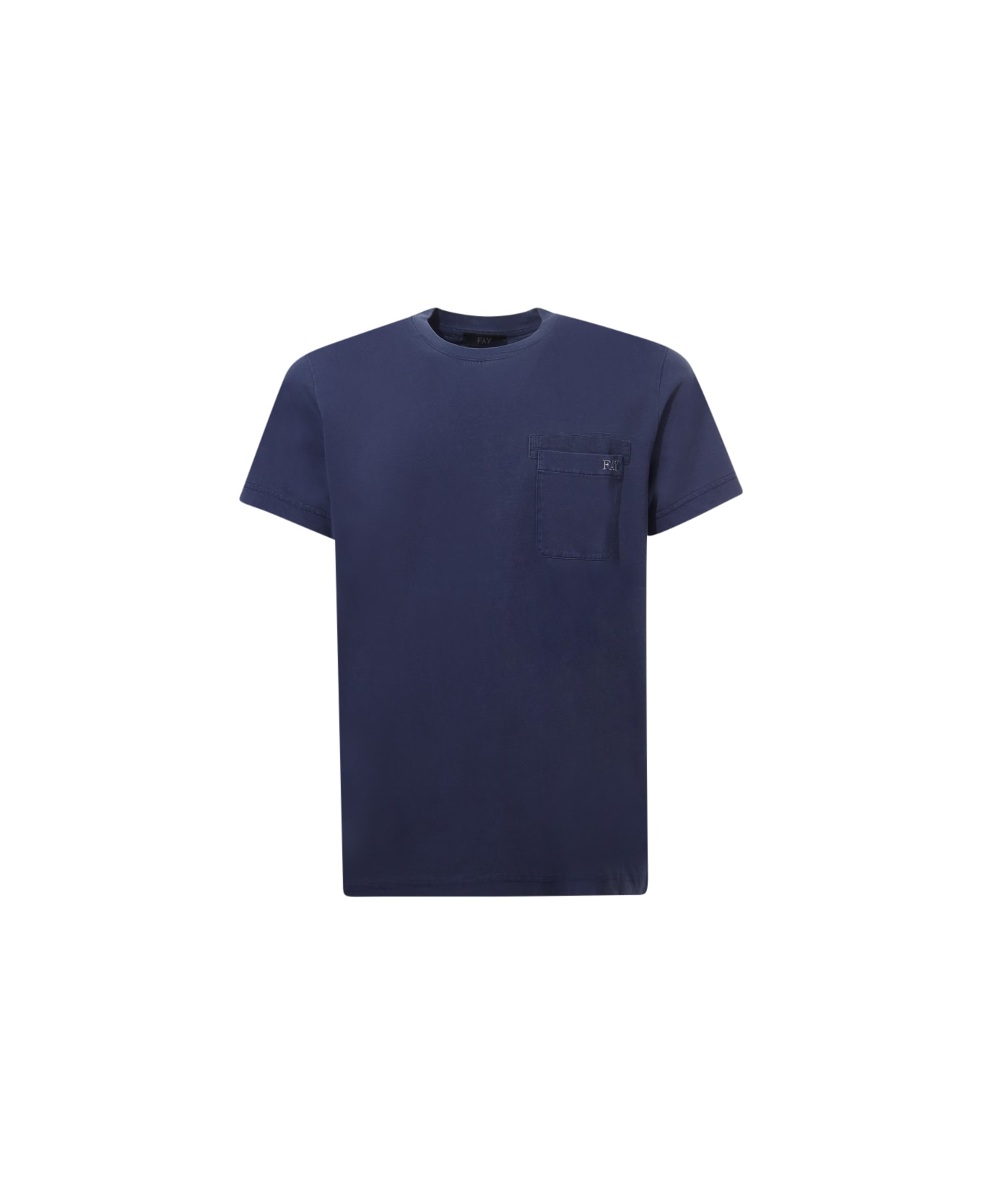 Fay Blue T-shirt - Blu シャツ