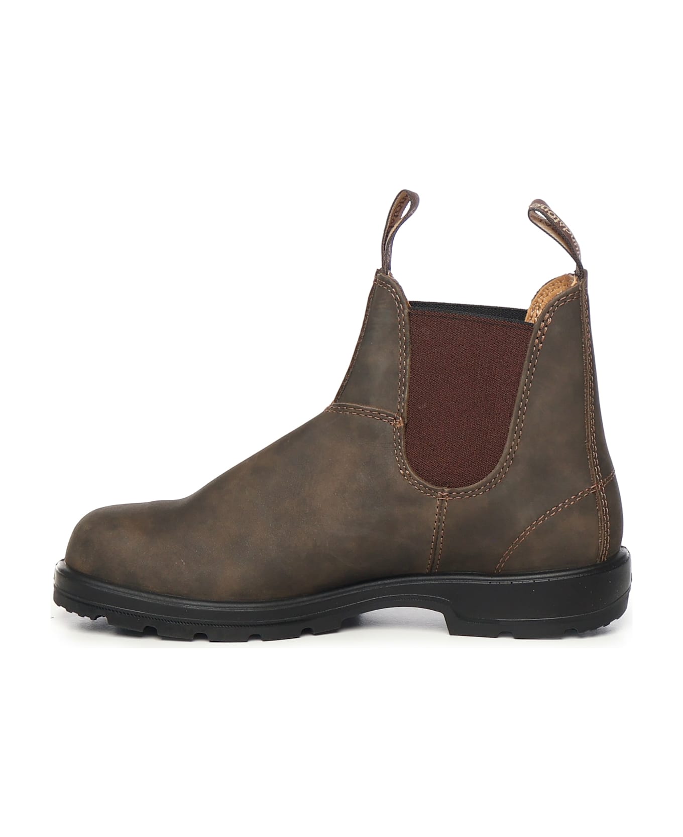 Blundstone Leather Chelsea Boots - RUSTIC BROWN