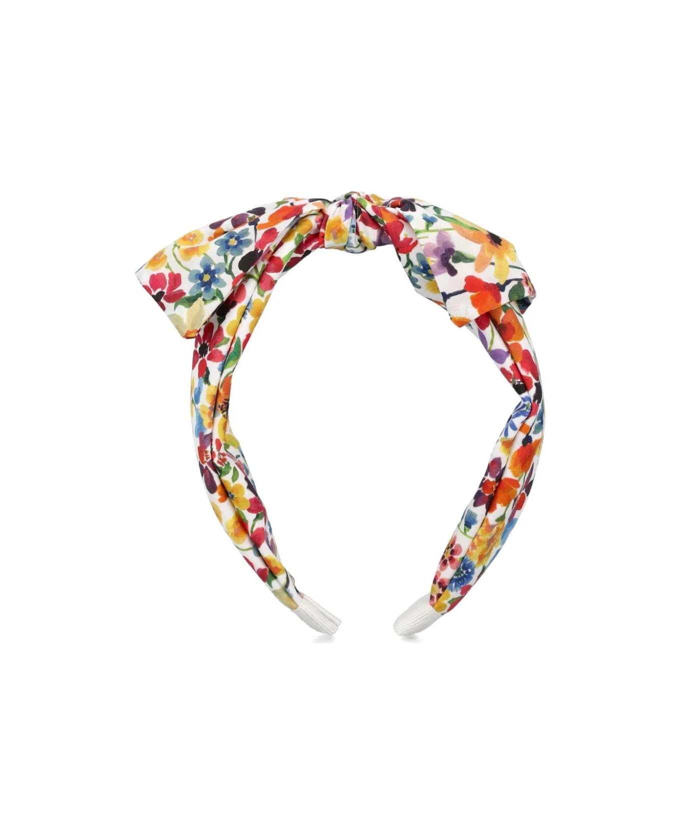 Il Gufo Headband In Liberty-fabric Cotton - Multicolour アクセサリー＆ギフト