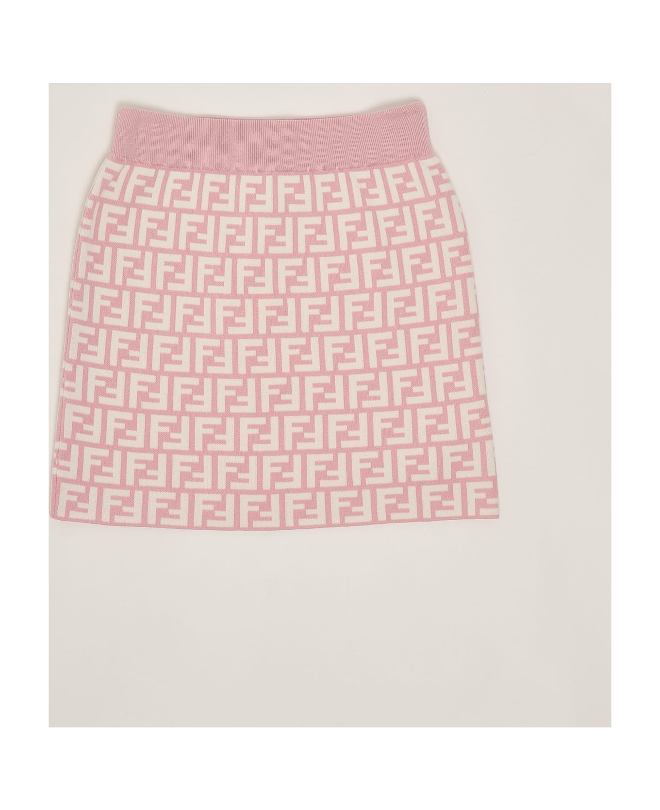 Fendi Skirt Ff Piquet Skirt - ROSA ボトムス