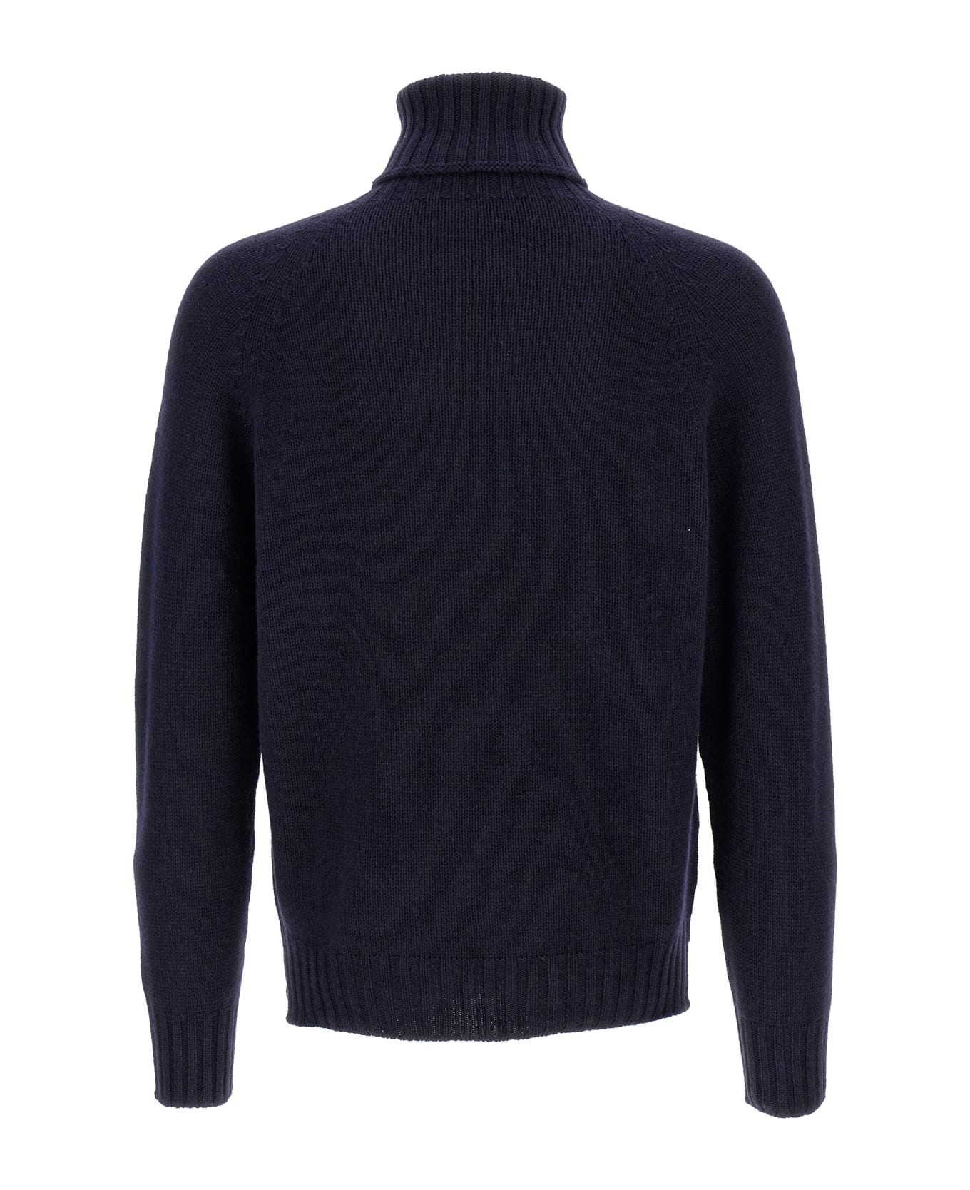 Ma'ry'ya High Neck Sweater - Blue ニットウェア