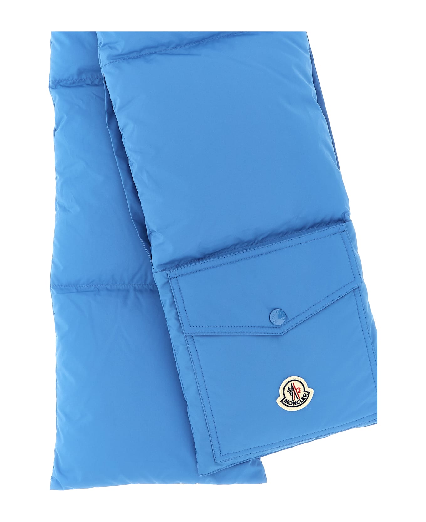 Moncler Padded Scarf - Blue