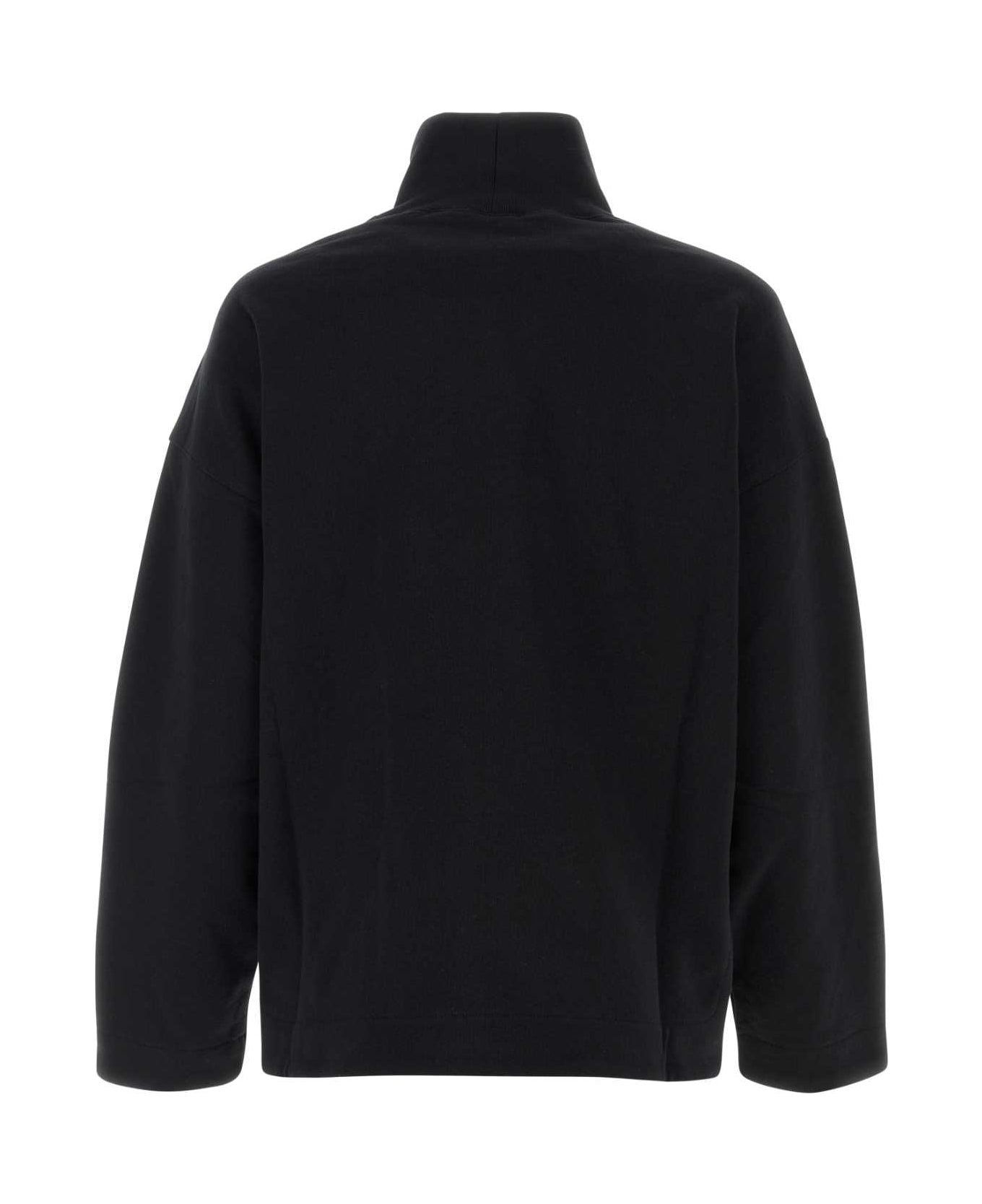 Gucci Black Cotton Oversize Sweatshirt - BLACKMIX