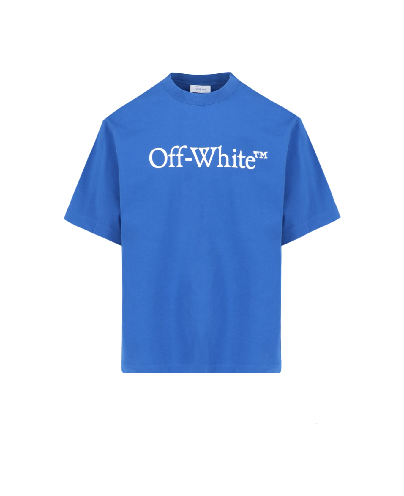 Off-White Skate Logo T-shirt - TREU BLUE - WHITE