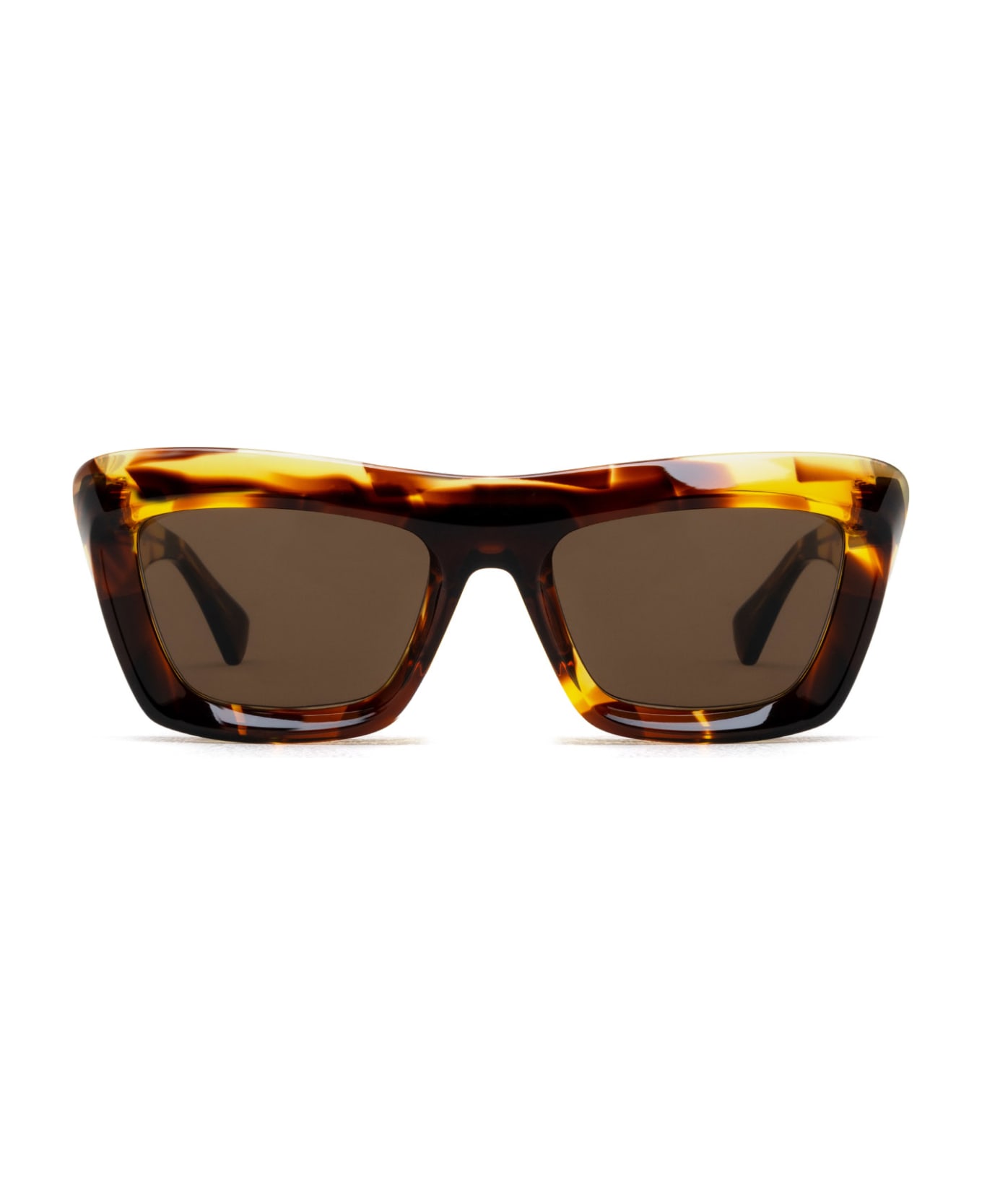Bottega Veneta Eyewear Bv1283s Havana Sunglasses - Havana サングラス