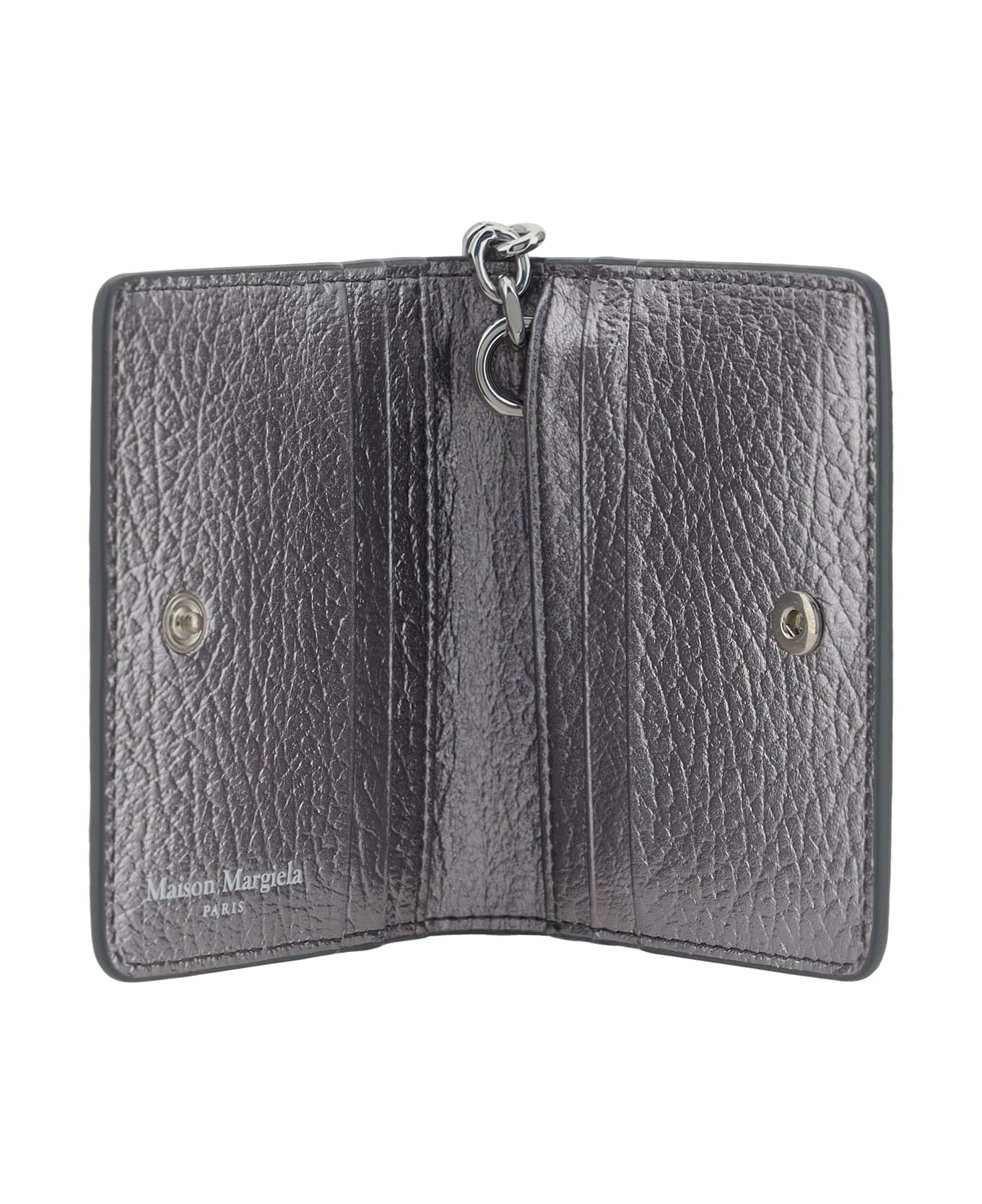 Maison Margiela Card Holder - Metallic Grey