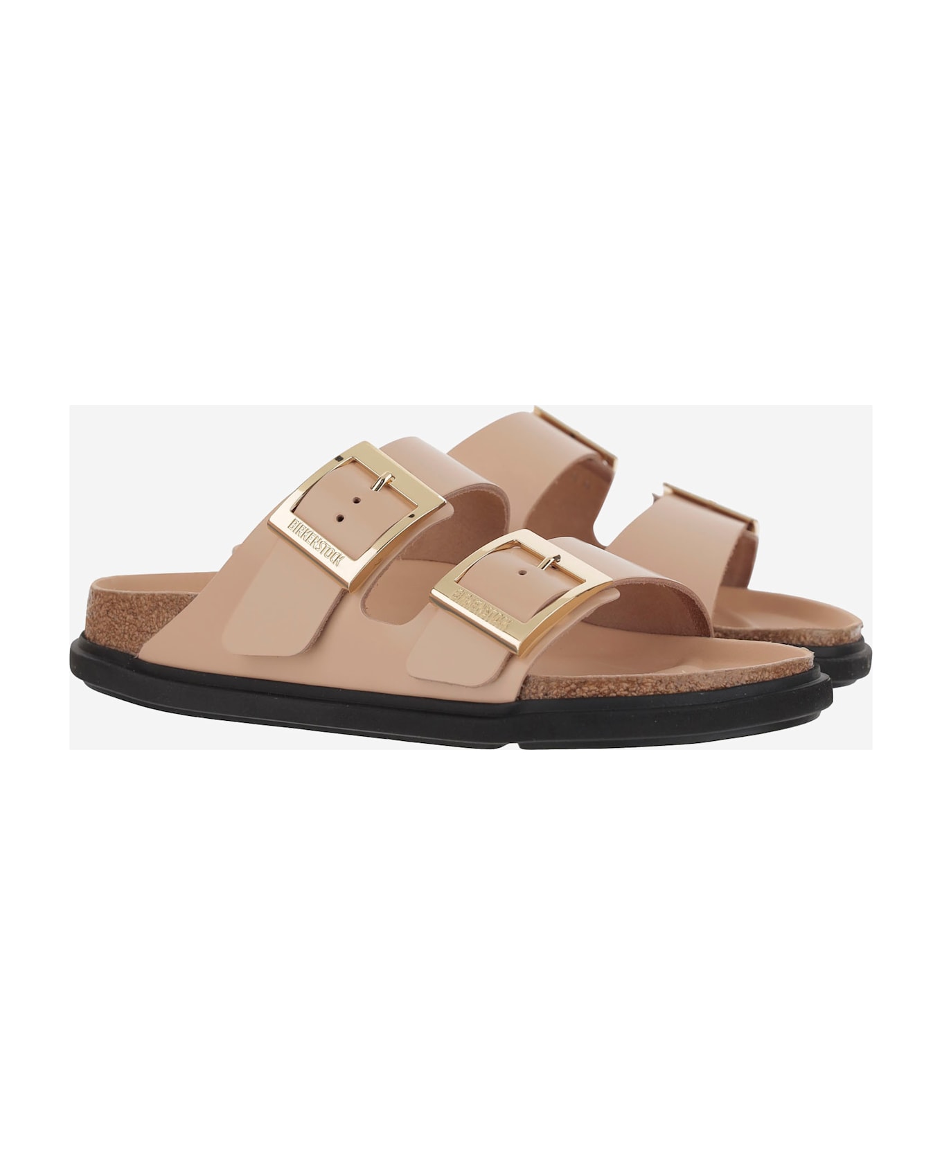 Birkenstock Arizona Droplet Buckle Sandals - Beige
