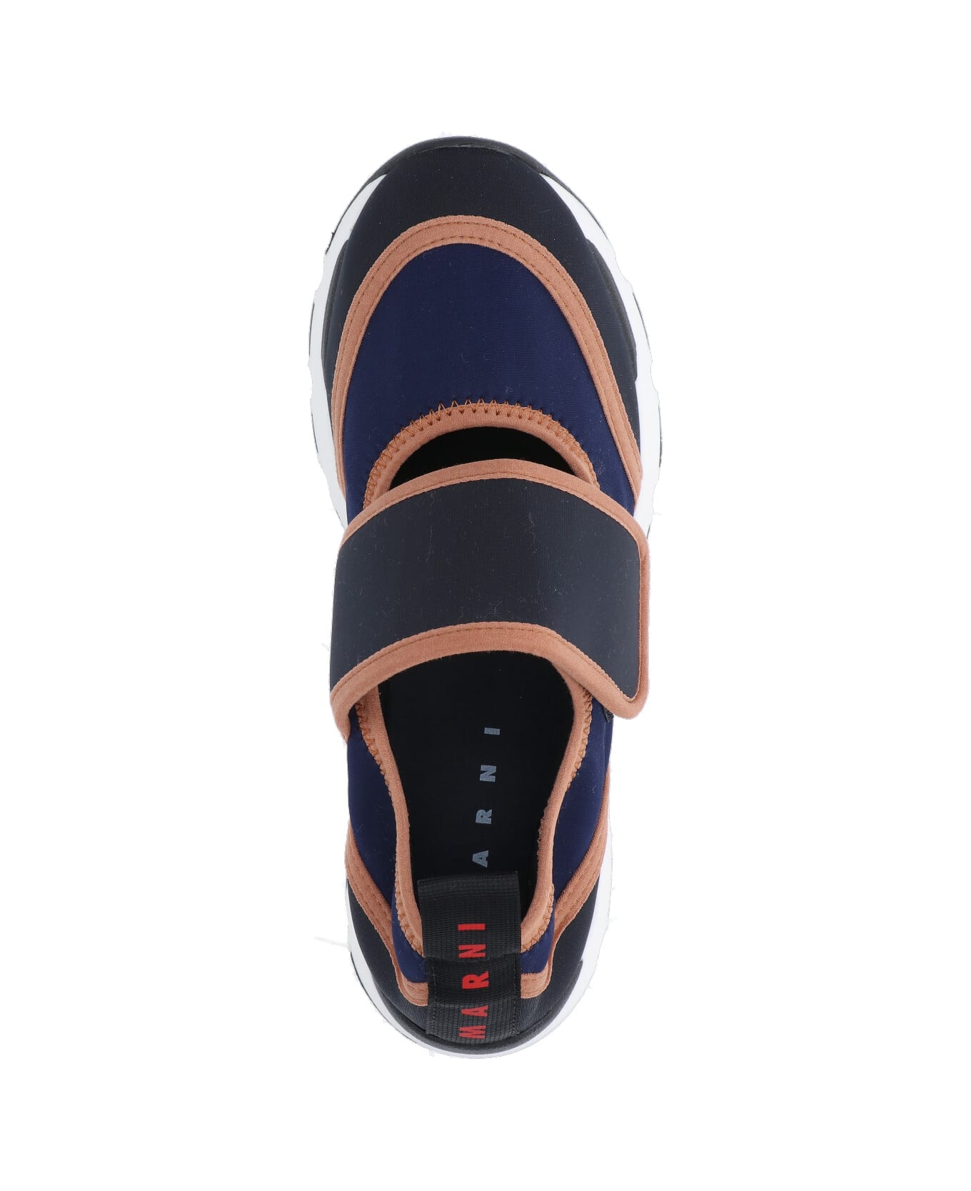 Marni Mary Jane "running" Sneakers - Blue