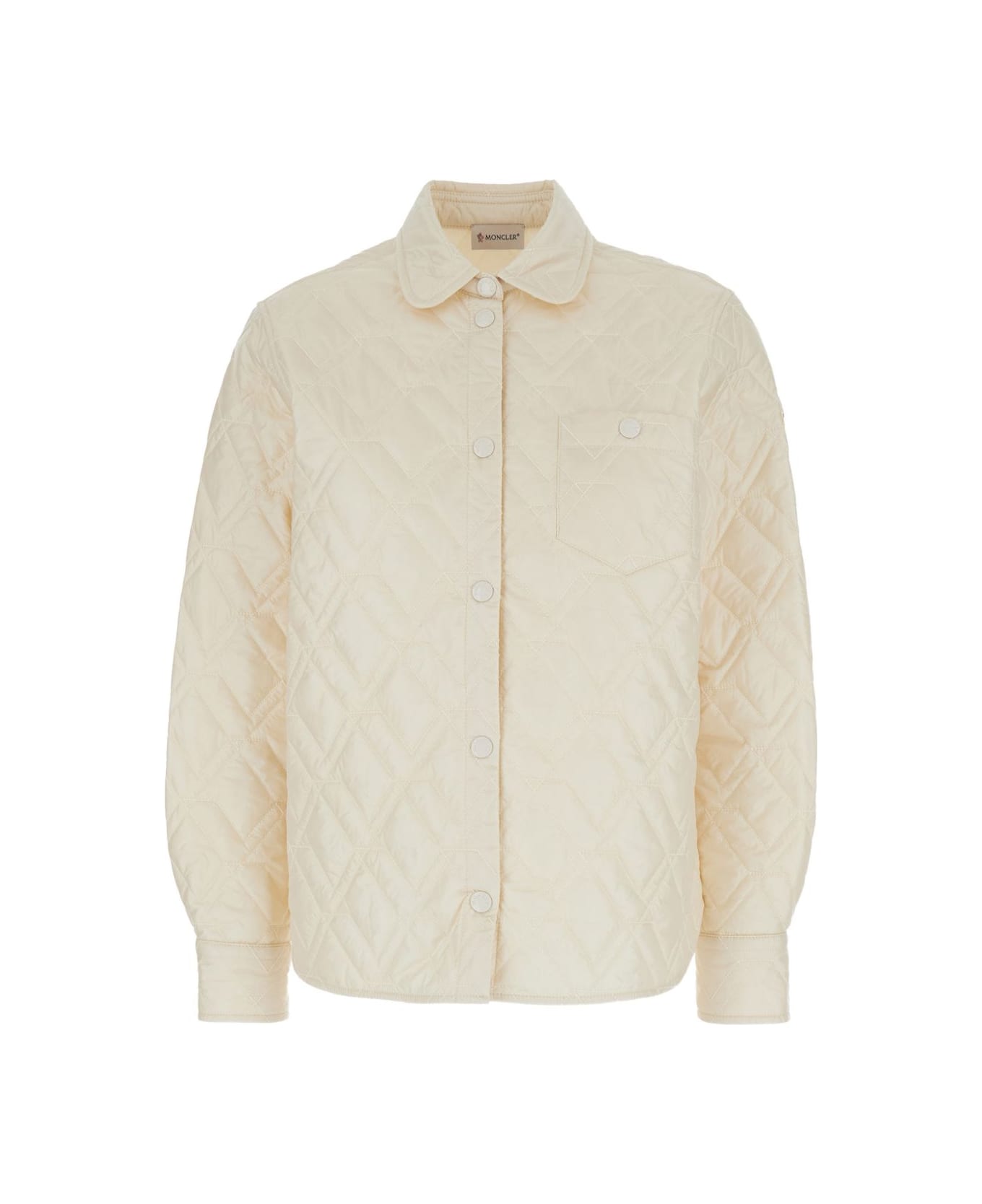 Moncler Nylon Overshirt - Beige