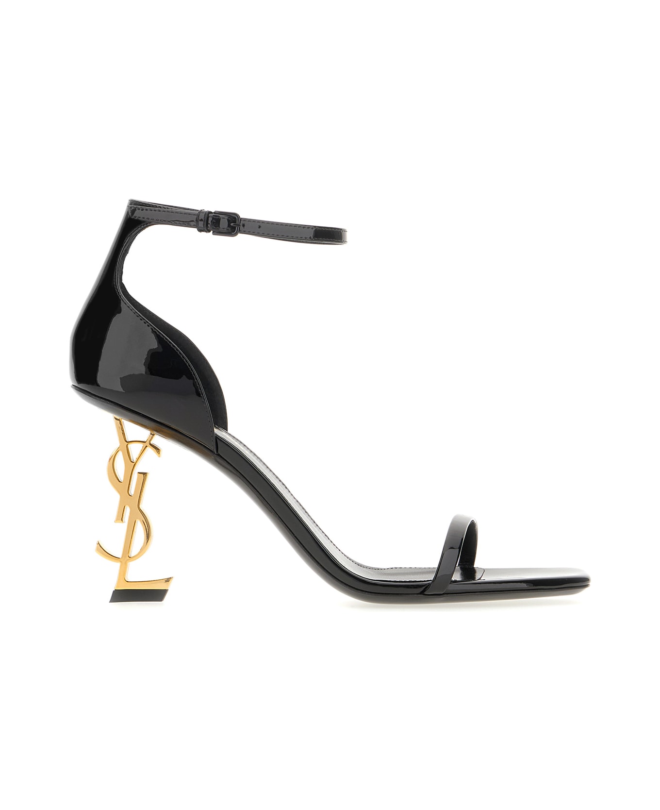 Saint Laurent Black Leather Opyum Pumps - 1000