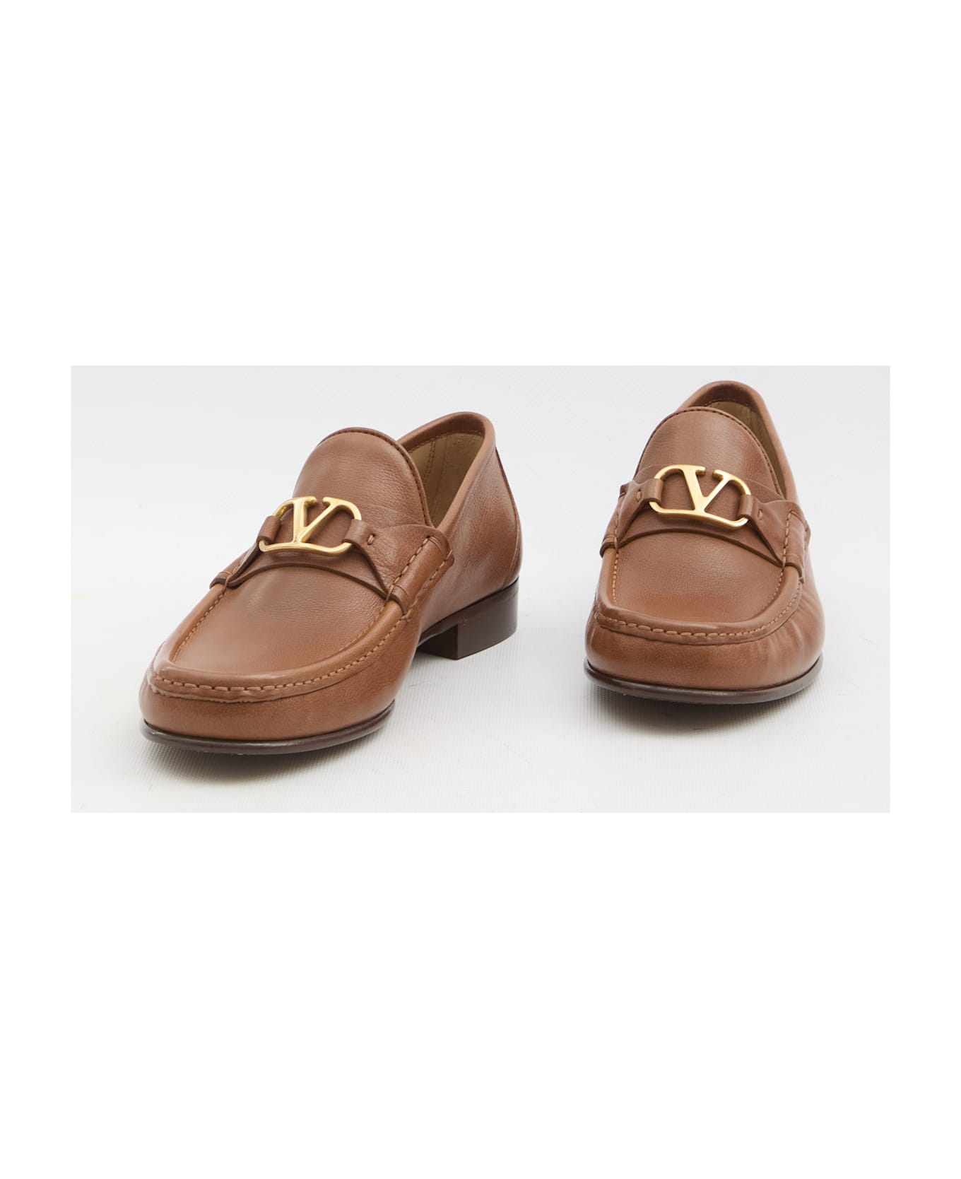 Valentino Garavani Loafers - TOBACCO