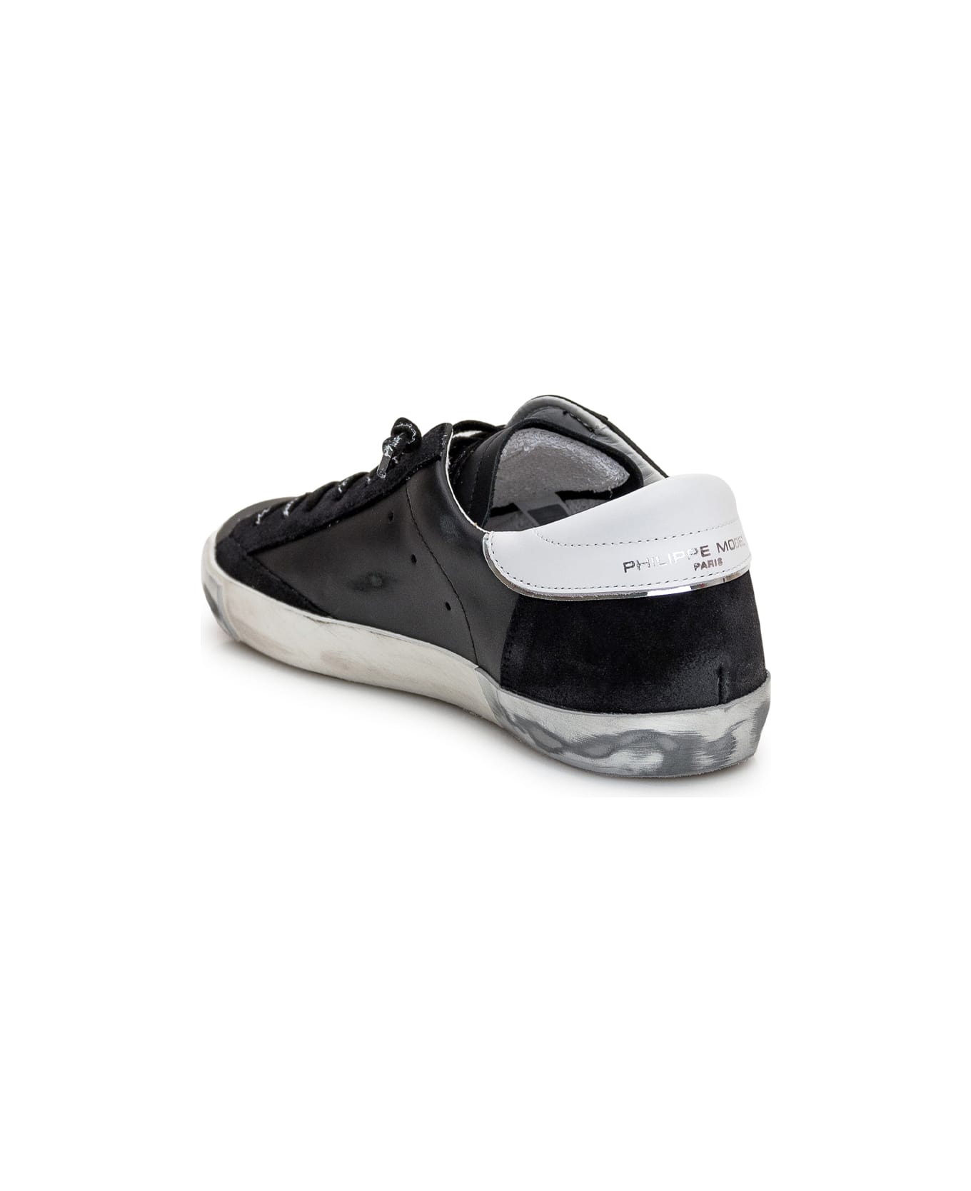 Philippe Model Prsx Sneaker - Nero/argento