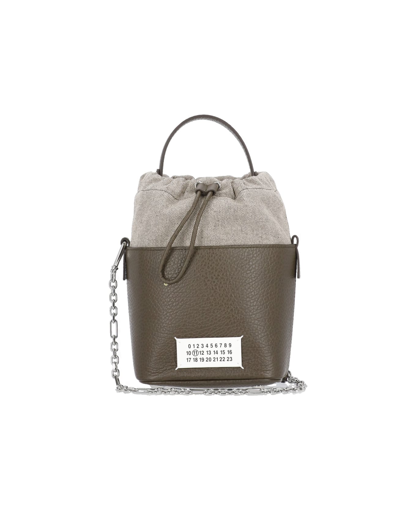 Maison Margiela Small Bucket Bag '5ac' - Brown