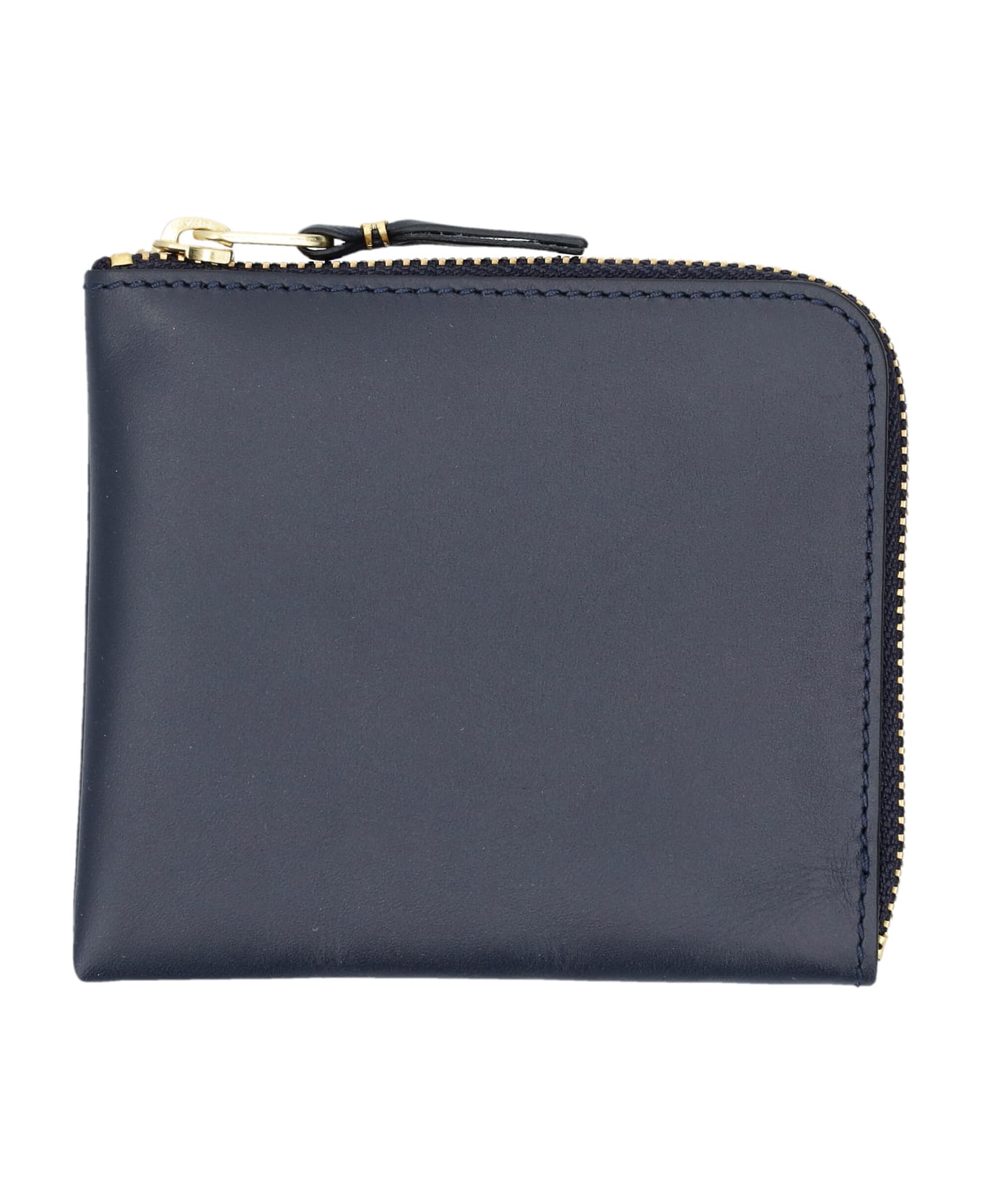 Comme des Garçons Wallet Classic Zip Wallet - NAVY