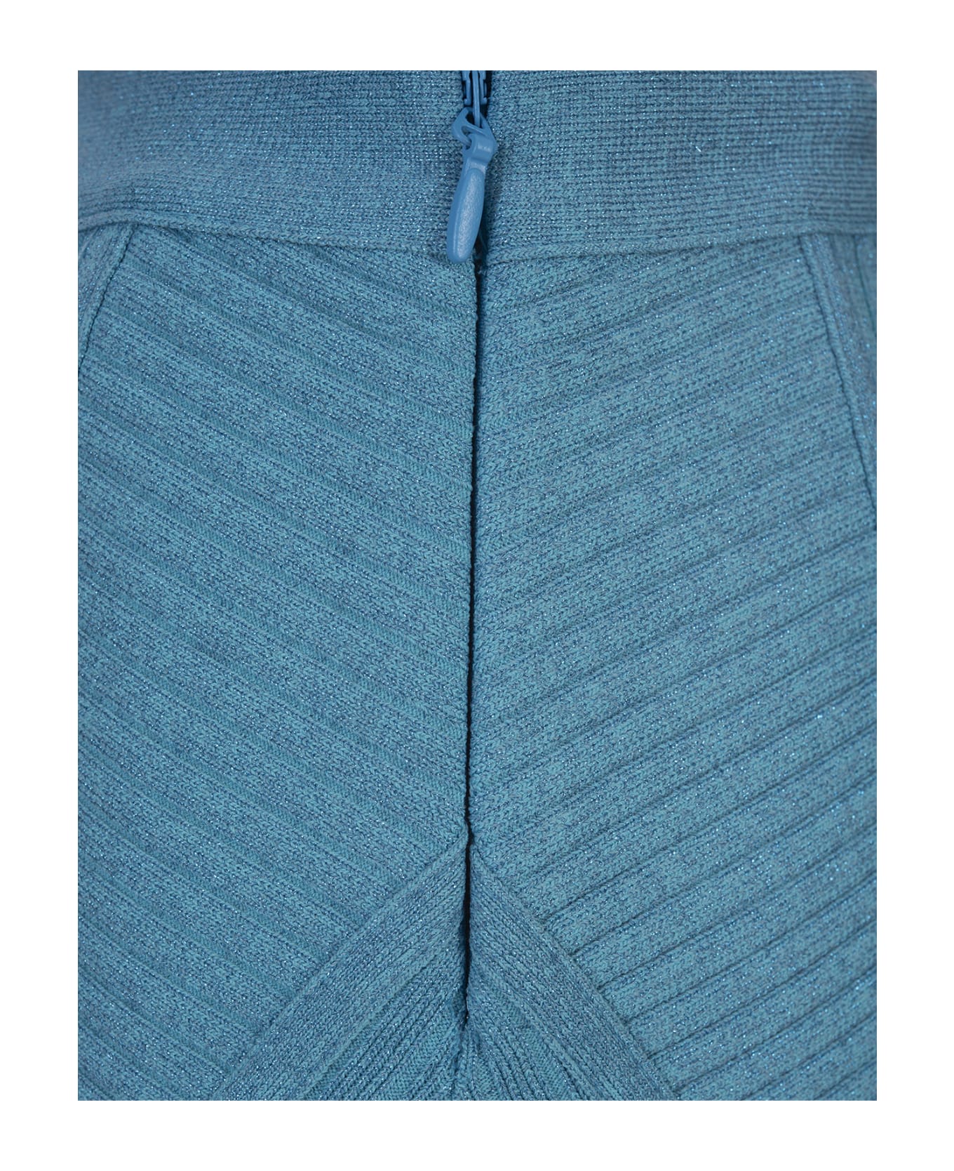 retrofete Aqua Blue Taressa Skirt - Blu