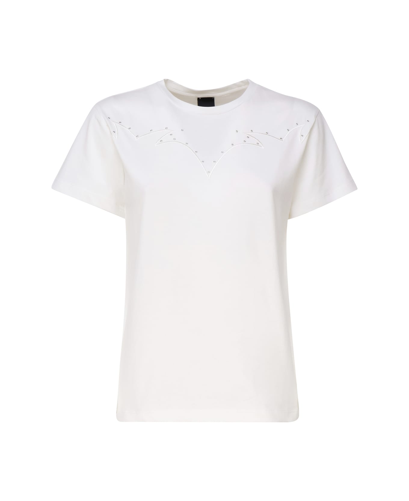 Pinko Cotton T-shirt - White Tシャツ