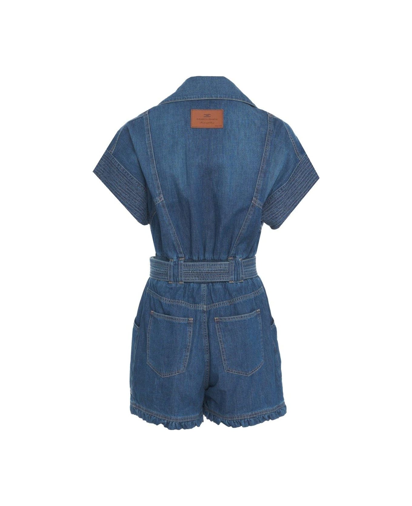 Elisabetta Franchi Denim Suit - Denim/Blue
