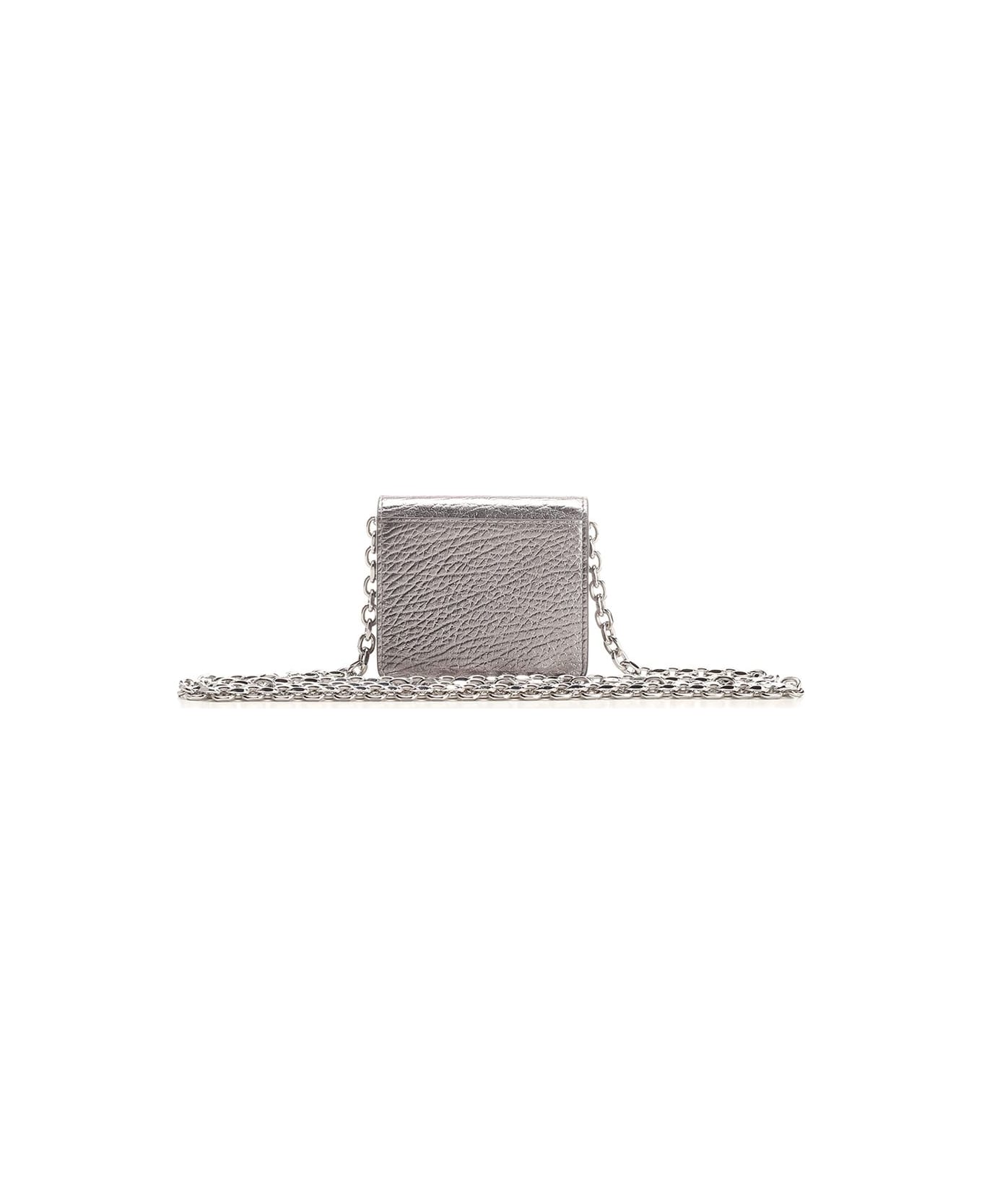 Maison Margiela "four Stitches" Small Wallet - Grey