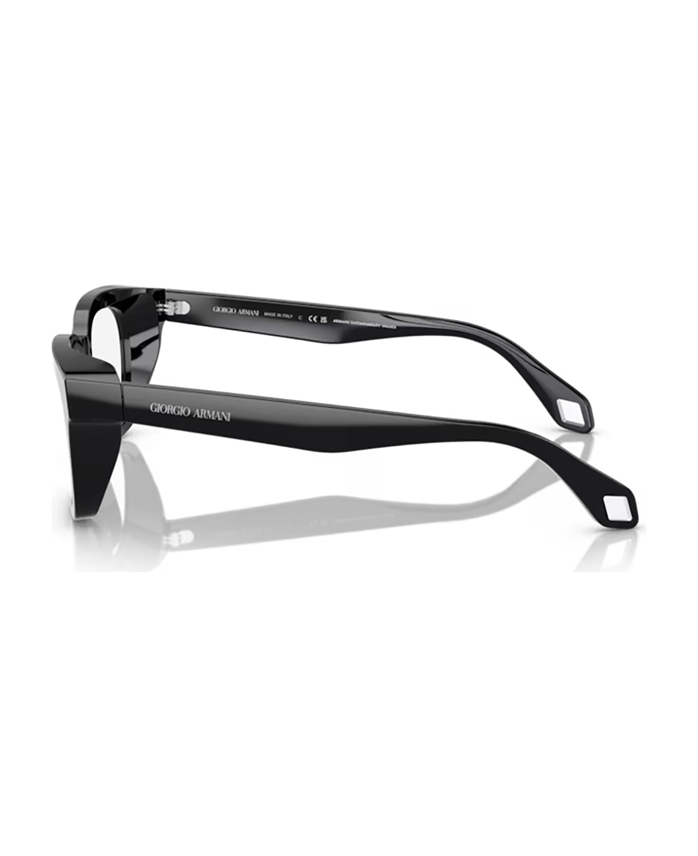 Giorgio Armani Ar7247u Black Glasses - Black