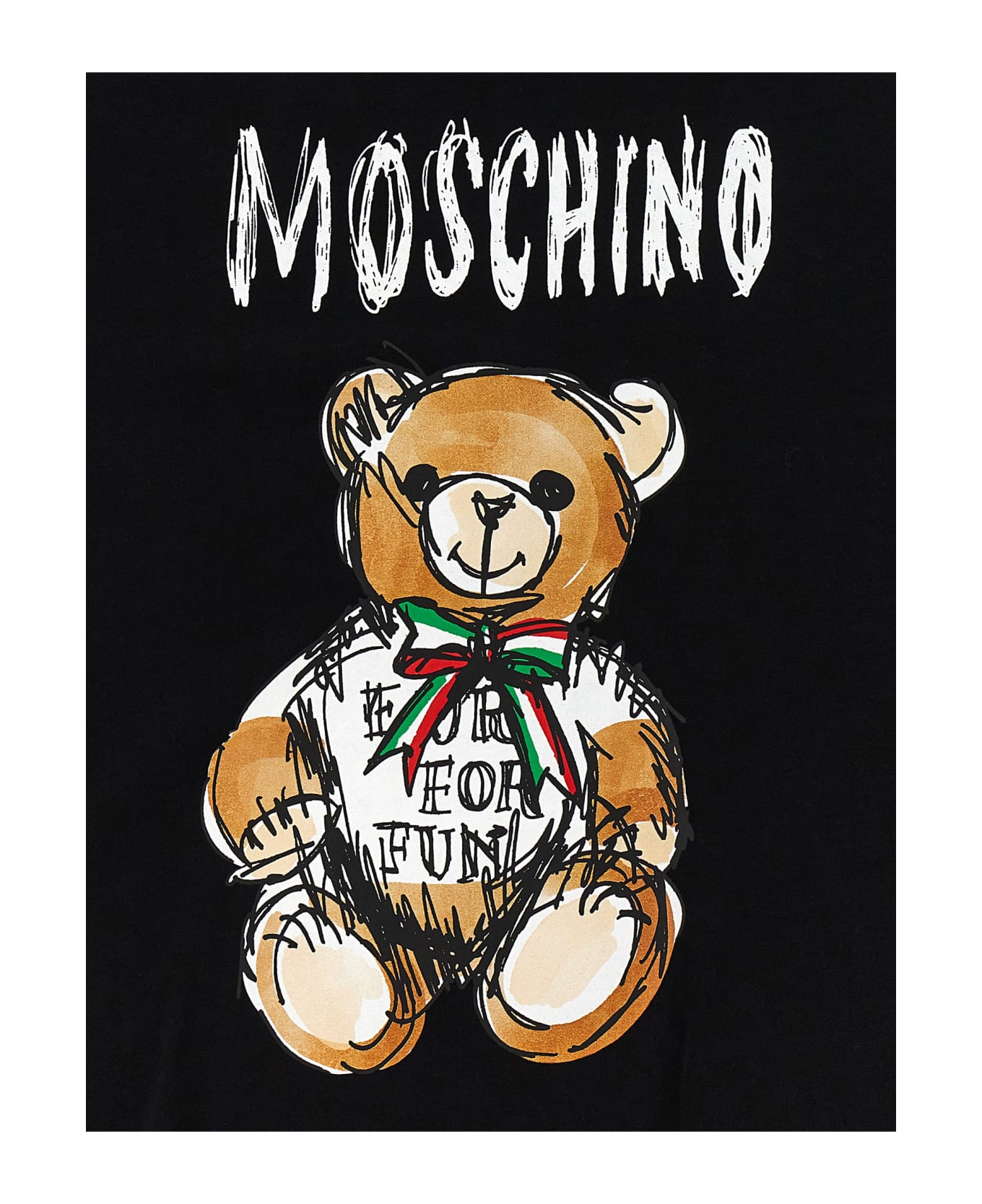 Moschino 'teddy Bear' T-shirt Moschino - BLACK Tシャツ