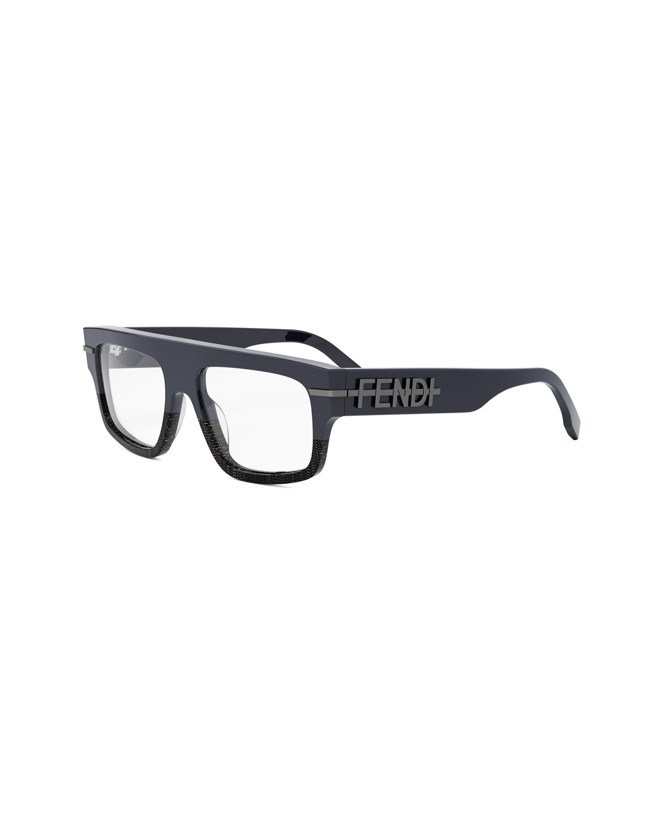 Fendi Eyewear Fendi Fe50062i Fendi Fendigraphy 090 Blu Scuro/ Nero Glasses - 090 - Blue