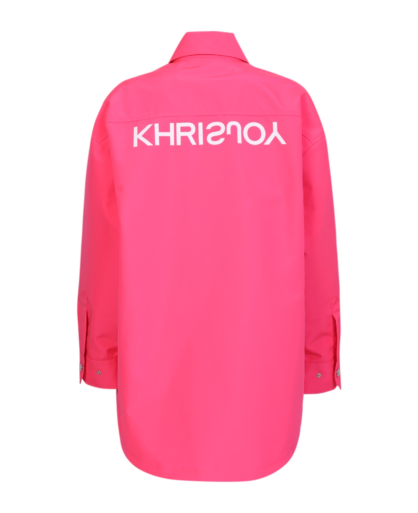 Khrisjoy Oversize Shirt Flamingo Pink - Pink