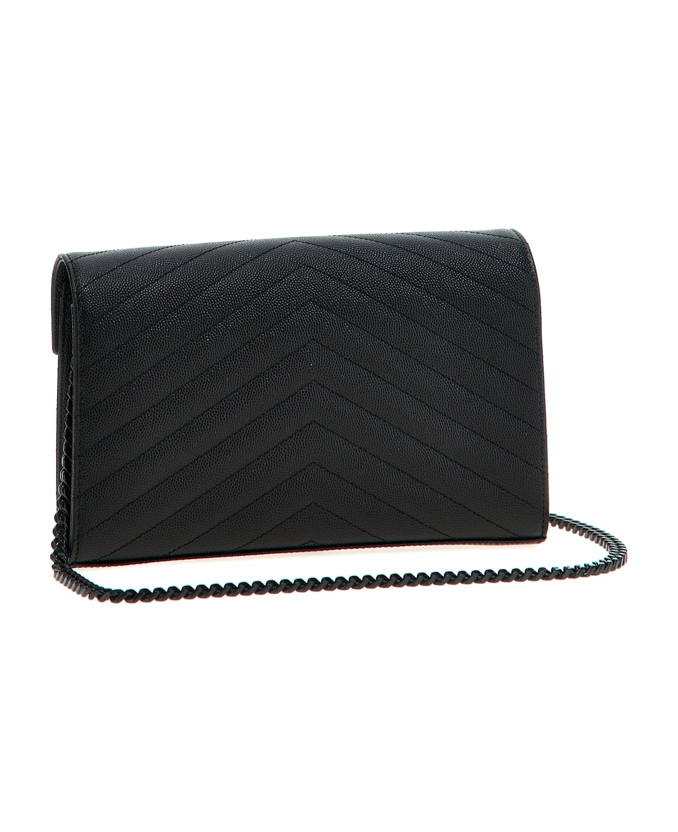Saint Laurent 
cassandre
 Clutch - Black  