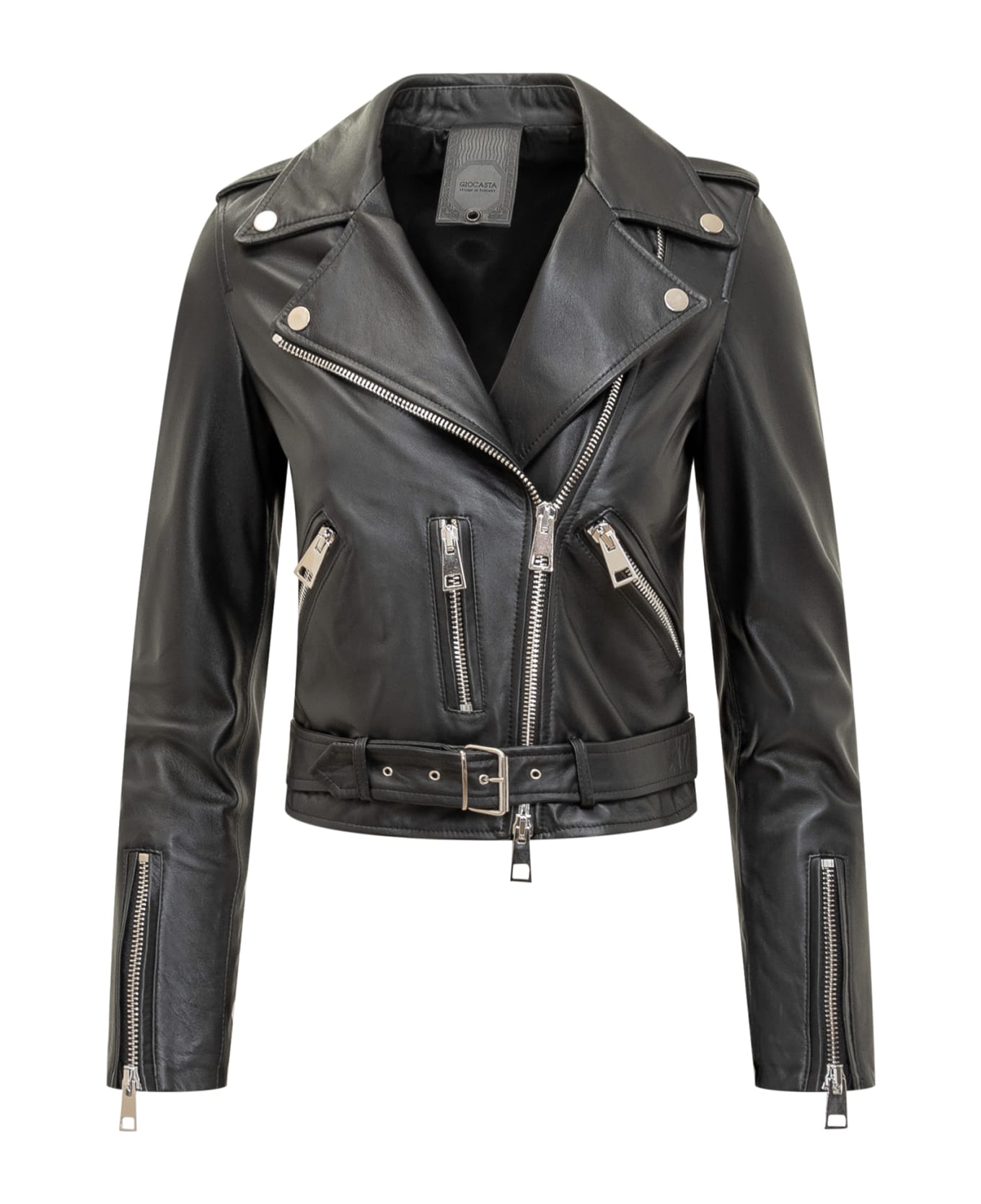Giocasta Leather Jacket - NERO