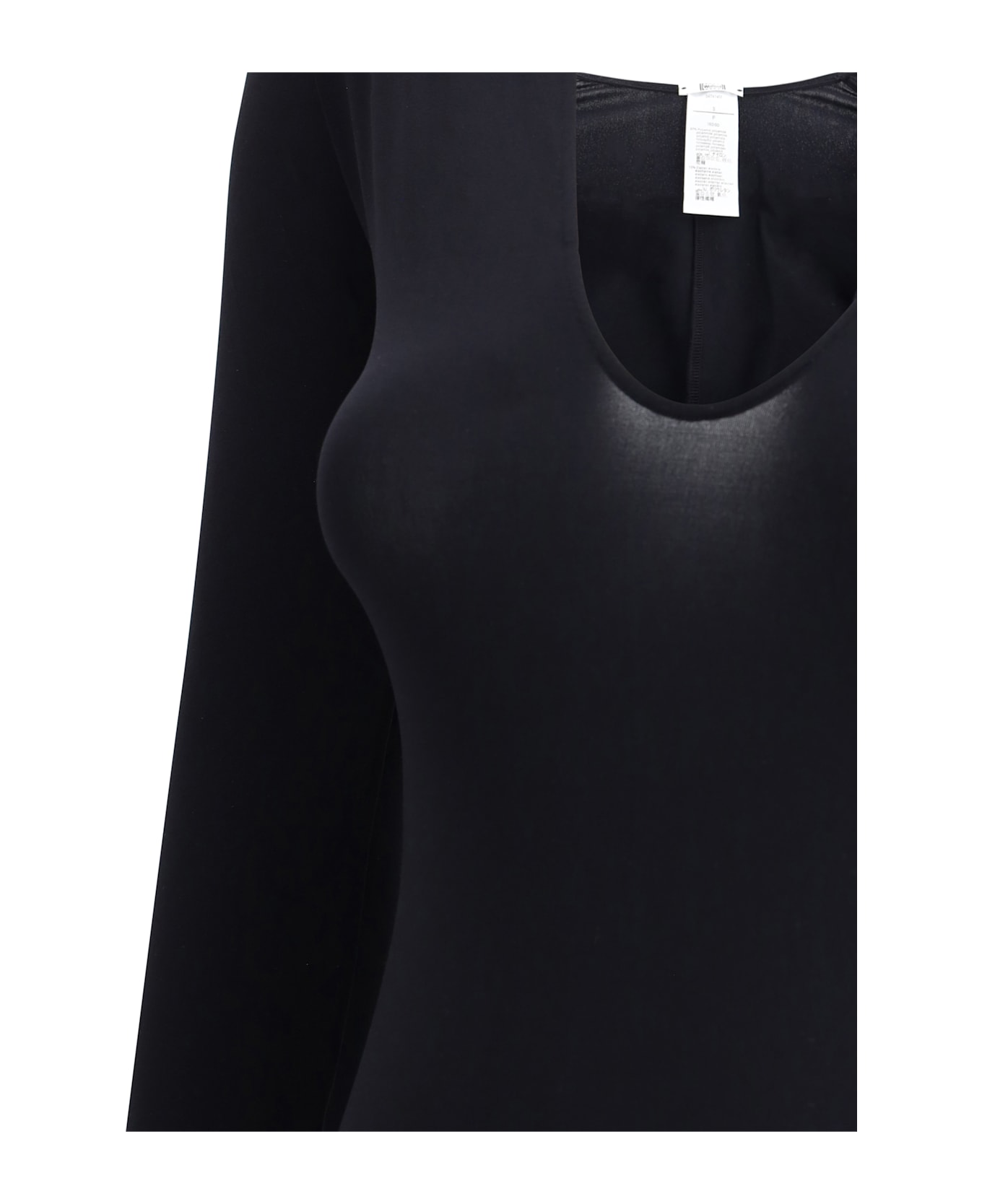 Wolford V-neck Bodysuit - Nero