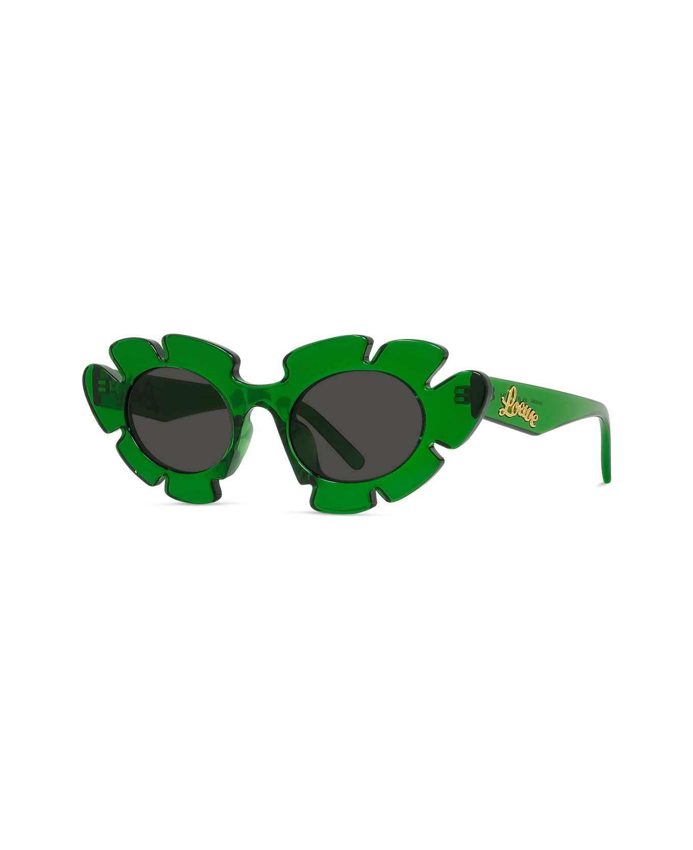 Loewe Lw40088u Curvy 98a Verde Sunglasses - Verde