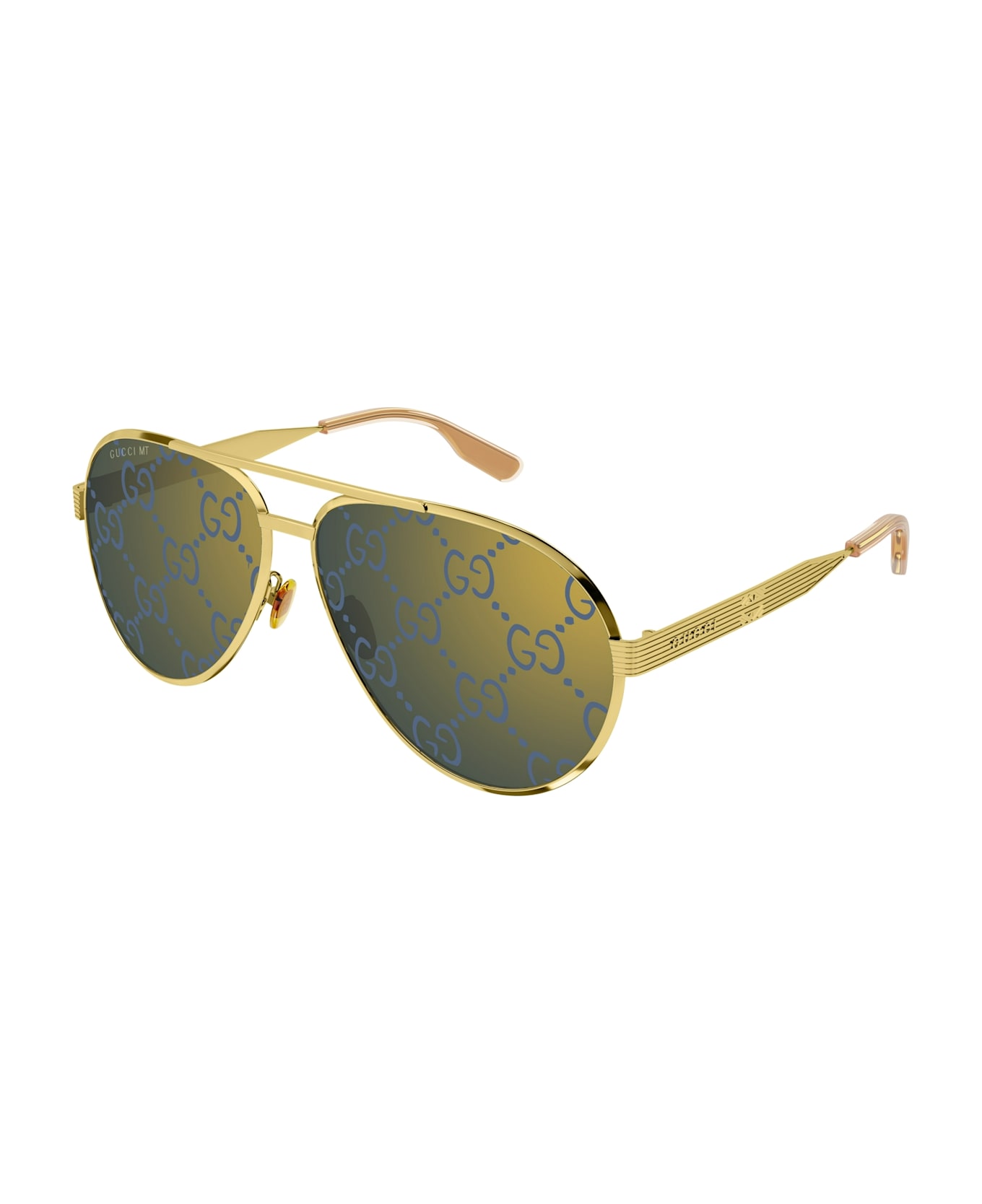 Gucci Eyewear Gg1513s Gold Sunglasses - Gold サングラス