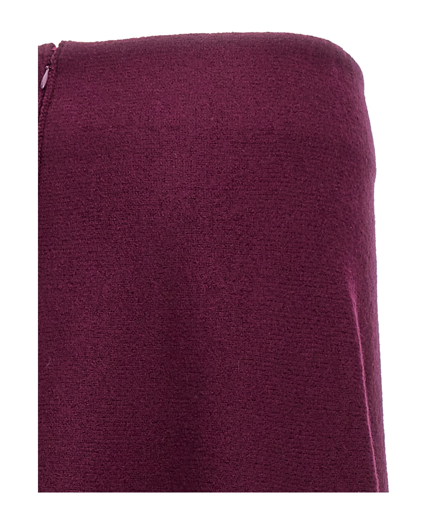 Jil Sander Wool Skirt - Purple スカート