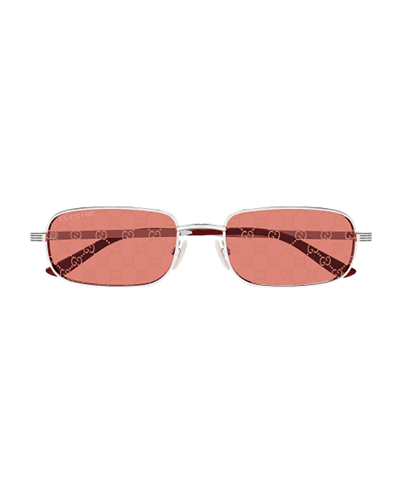 Gucci Eyewear Gg1457s Sunglasses - 004 silver silver red サングラス