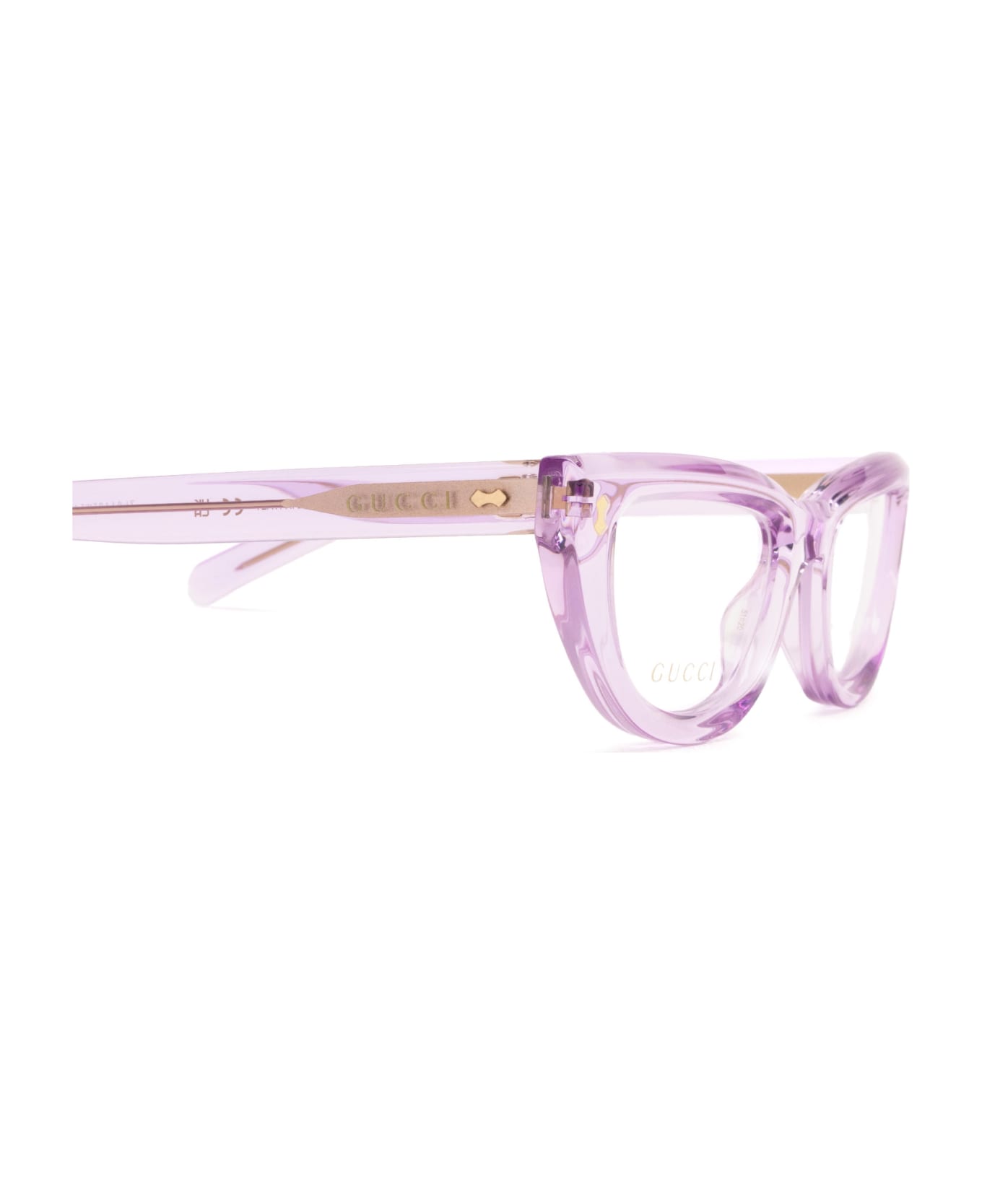 Gucci Eyewear Gg1521o Violet Glasses - Violet