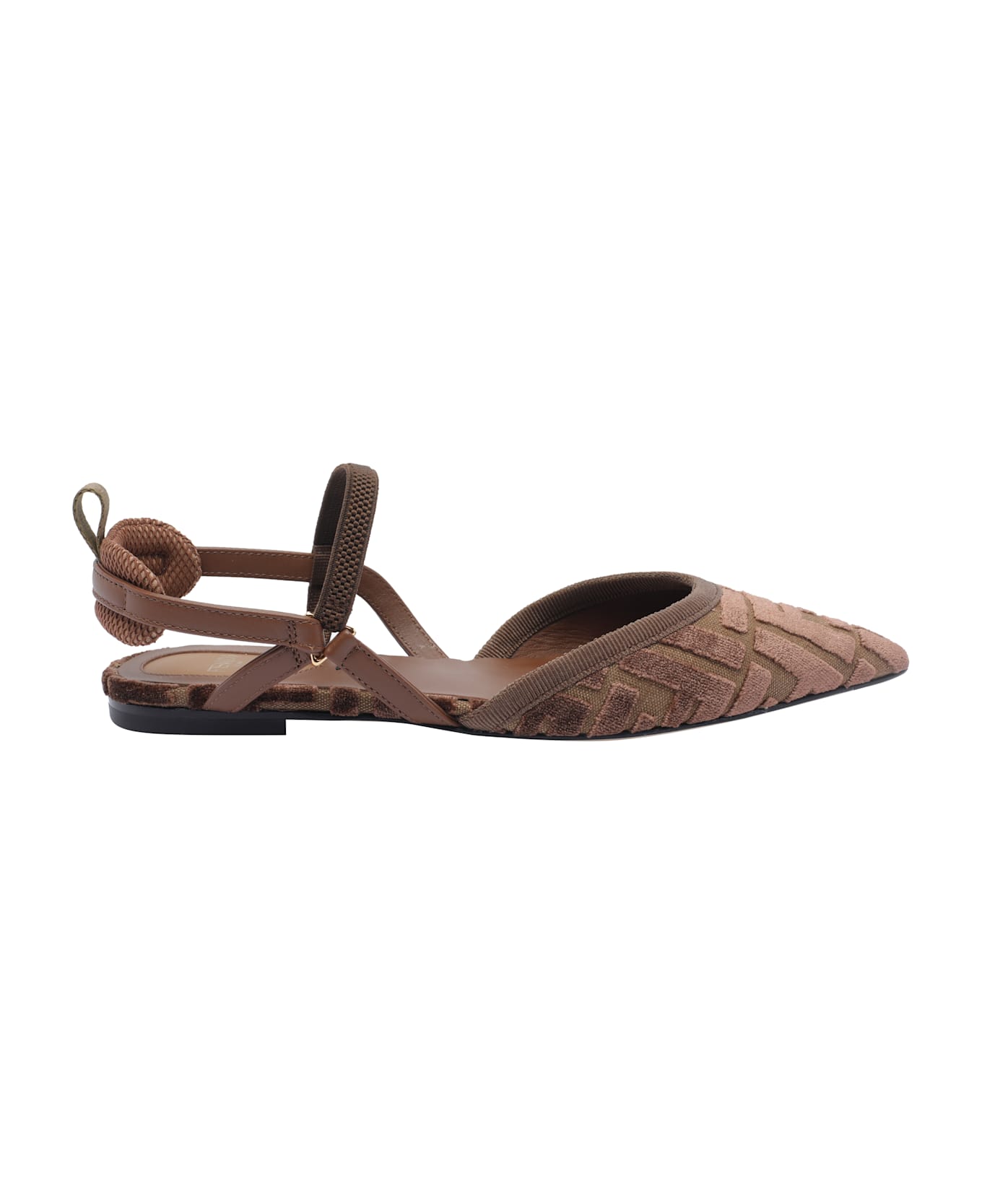 Fendi Ff Colibri
 Lite Flats - Brown