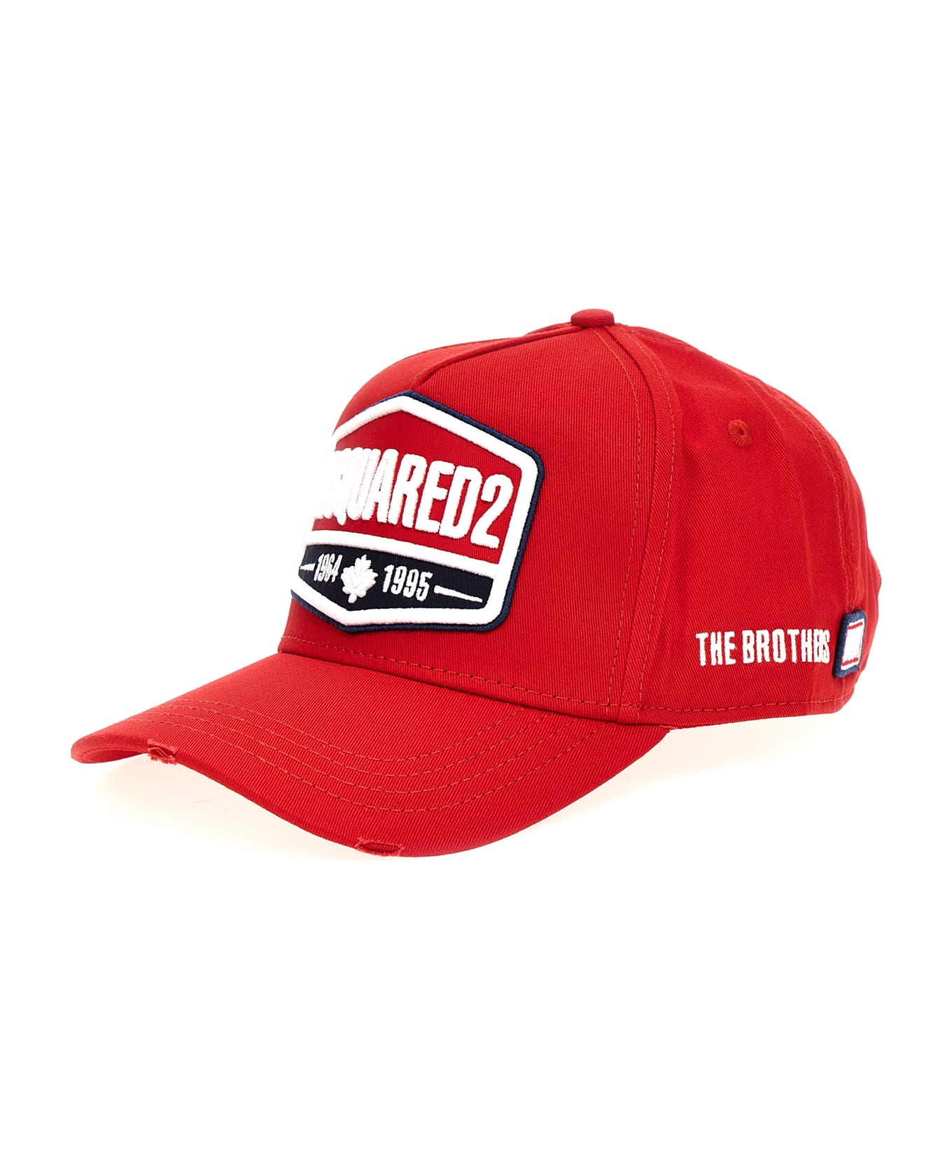 Dsquared2 Logo Cap - Rosso 帽子