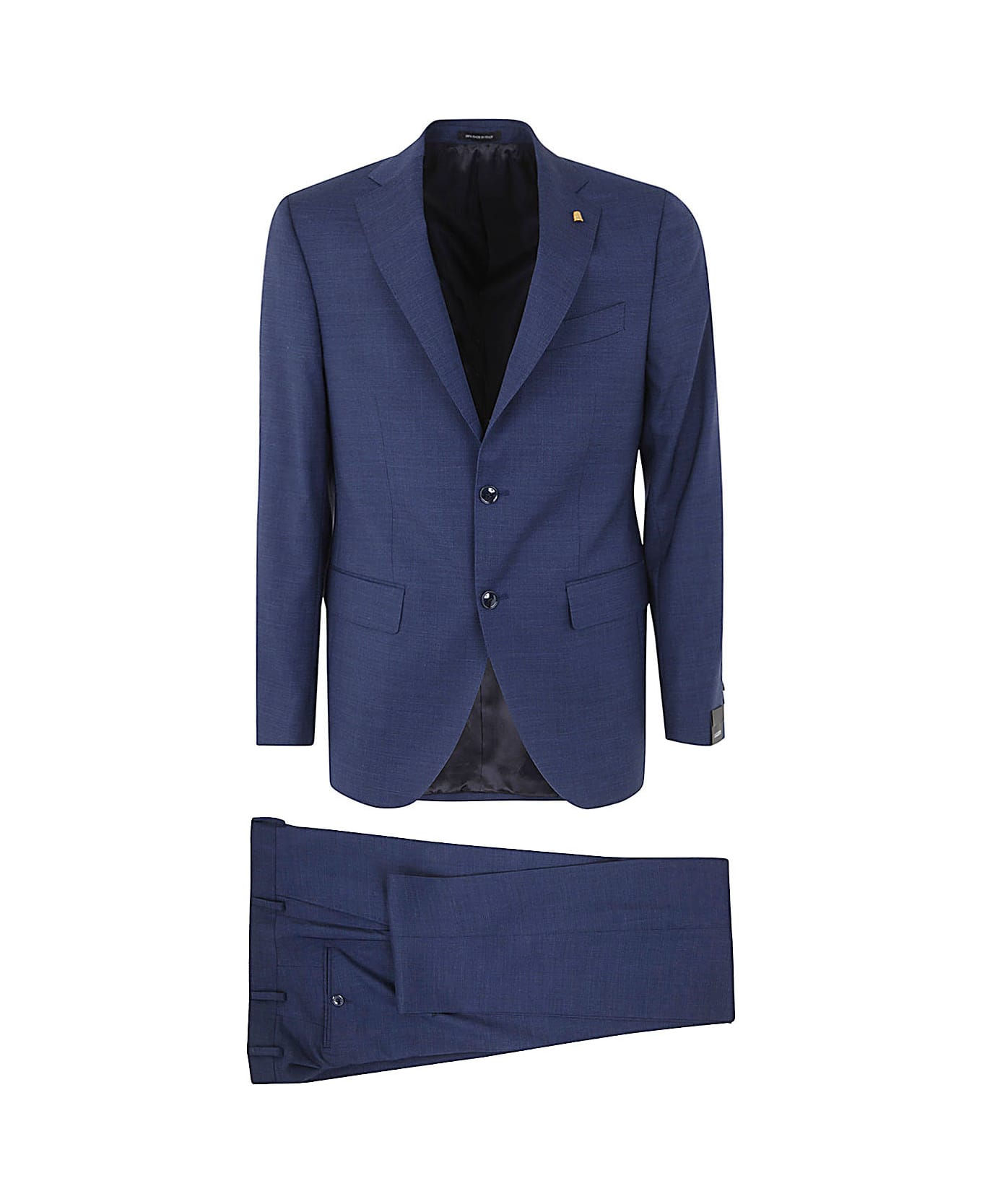 Sartoria Latorre Wool Suit - Blue