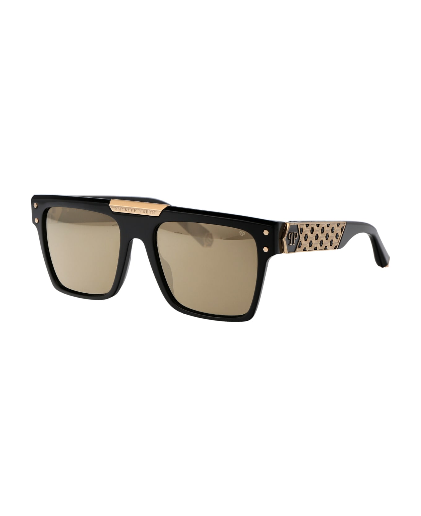 Philipp Plein Spp080 Sunglasses - 700G BLACK サングラス