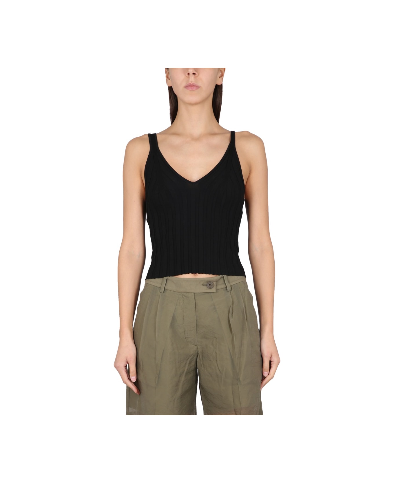 Helmut Lang Tank Top Angela - BLACK
