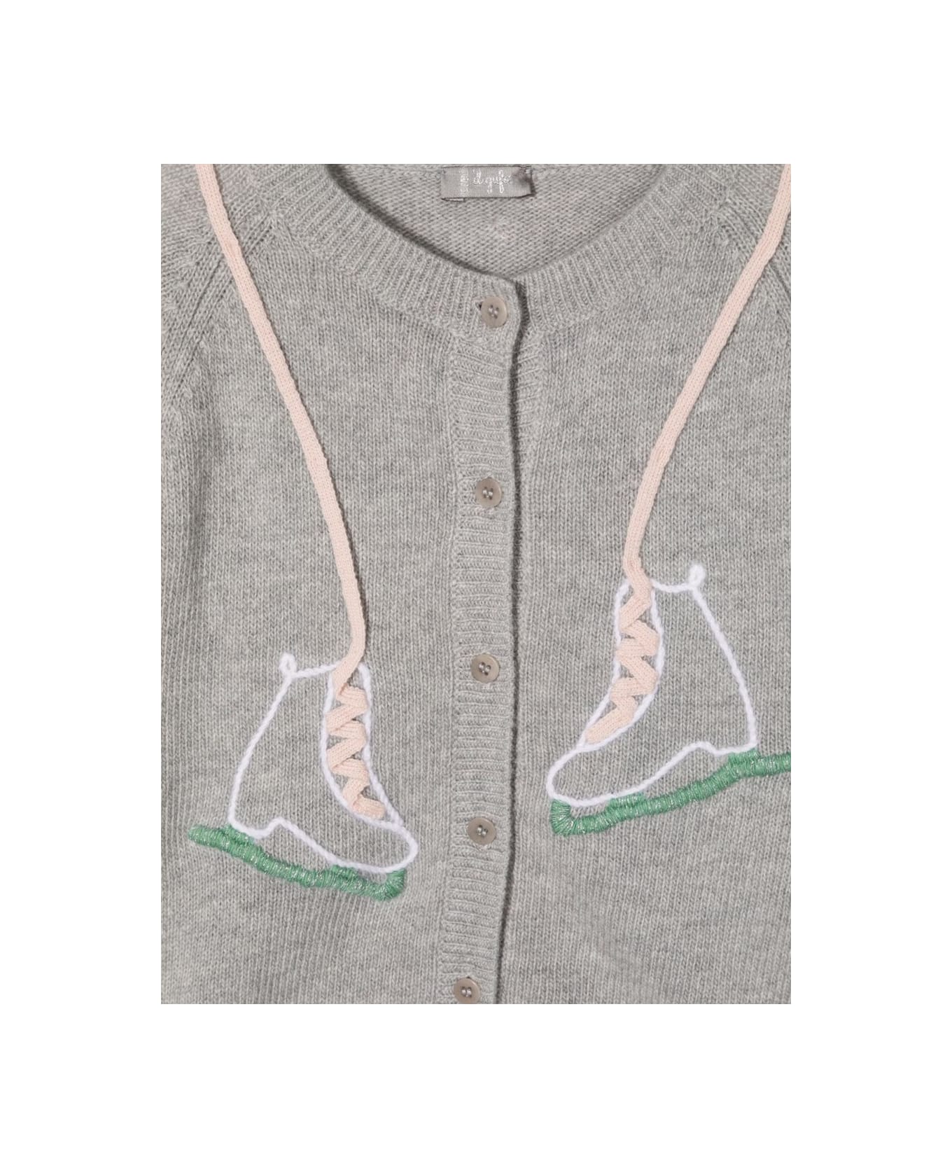 Il Gufo Golfino Tricot - GREY