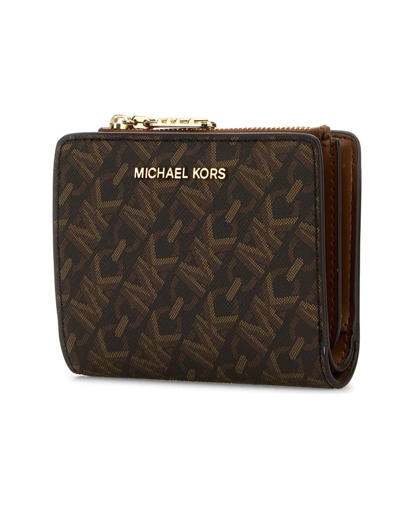 Michael Kors Printed Canvas Empire Wallet - BRNLUGGAGE